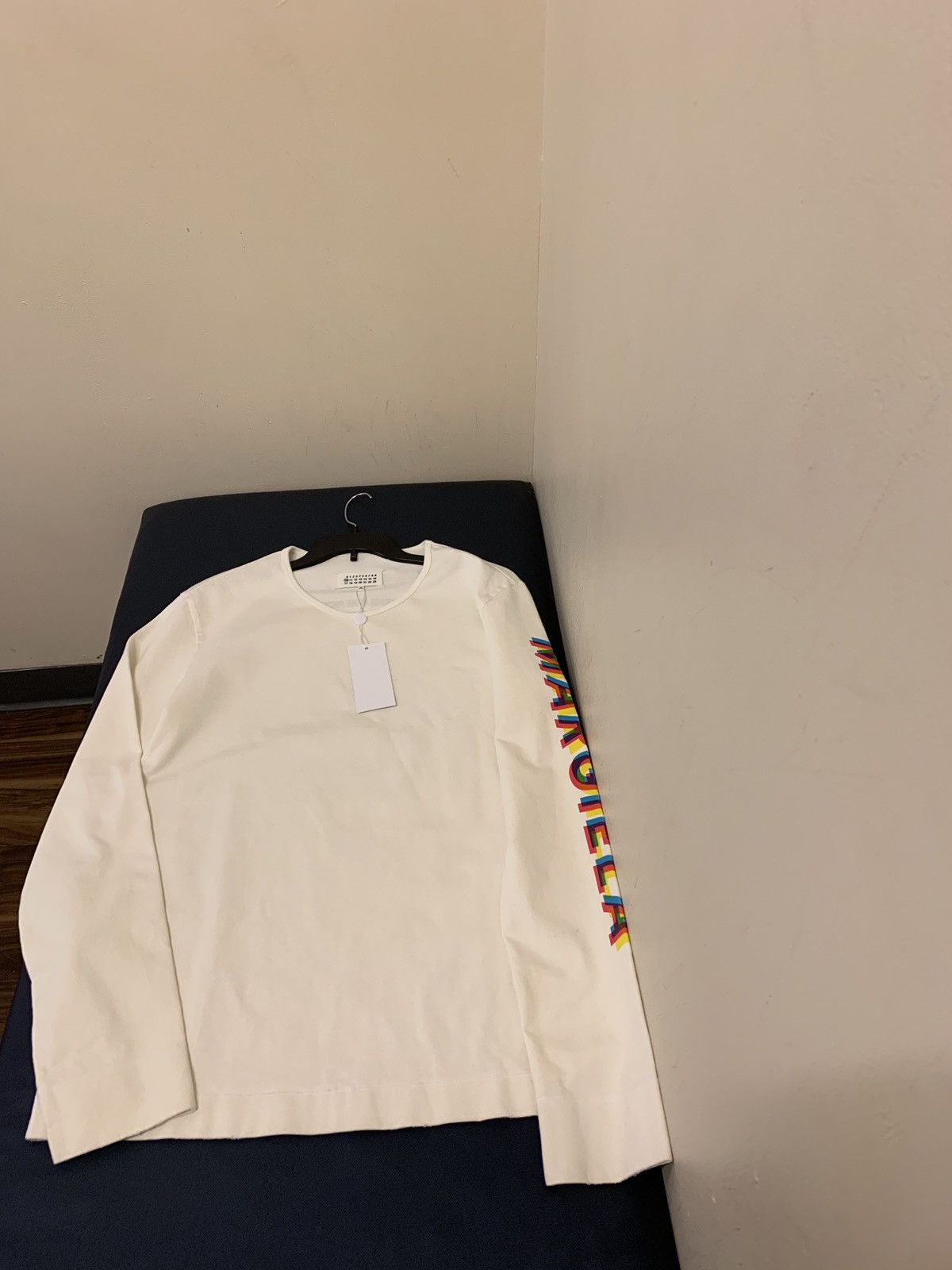 Maison Margiela “You Are Not Powerless” Tee, LS with Rainbow Logo Size US S / EU 44-46 / 1 - 2 Thumbnail
