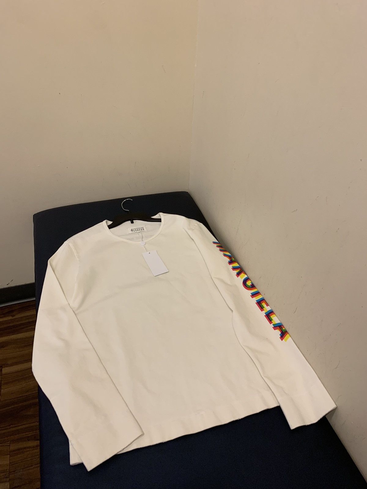 Maison Margiela “You Are Not Powerless” Tee, LS with Rainbow Logo Size US S / EU 44-46 / 1 - 5 Thumbnail