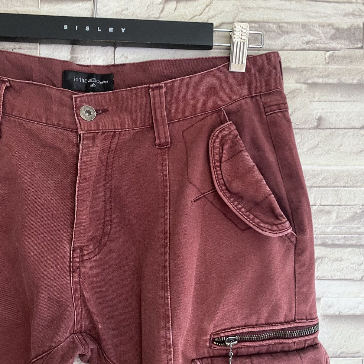 In The Attic Japanese Brand IN THE ATTIC Cargo Pants MultiPocket Size US 33 - 6 Thumbnail