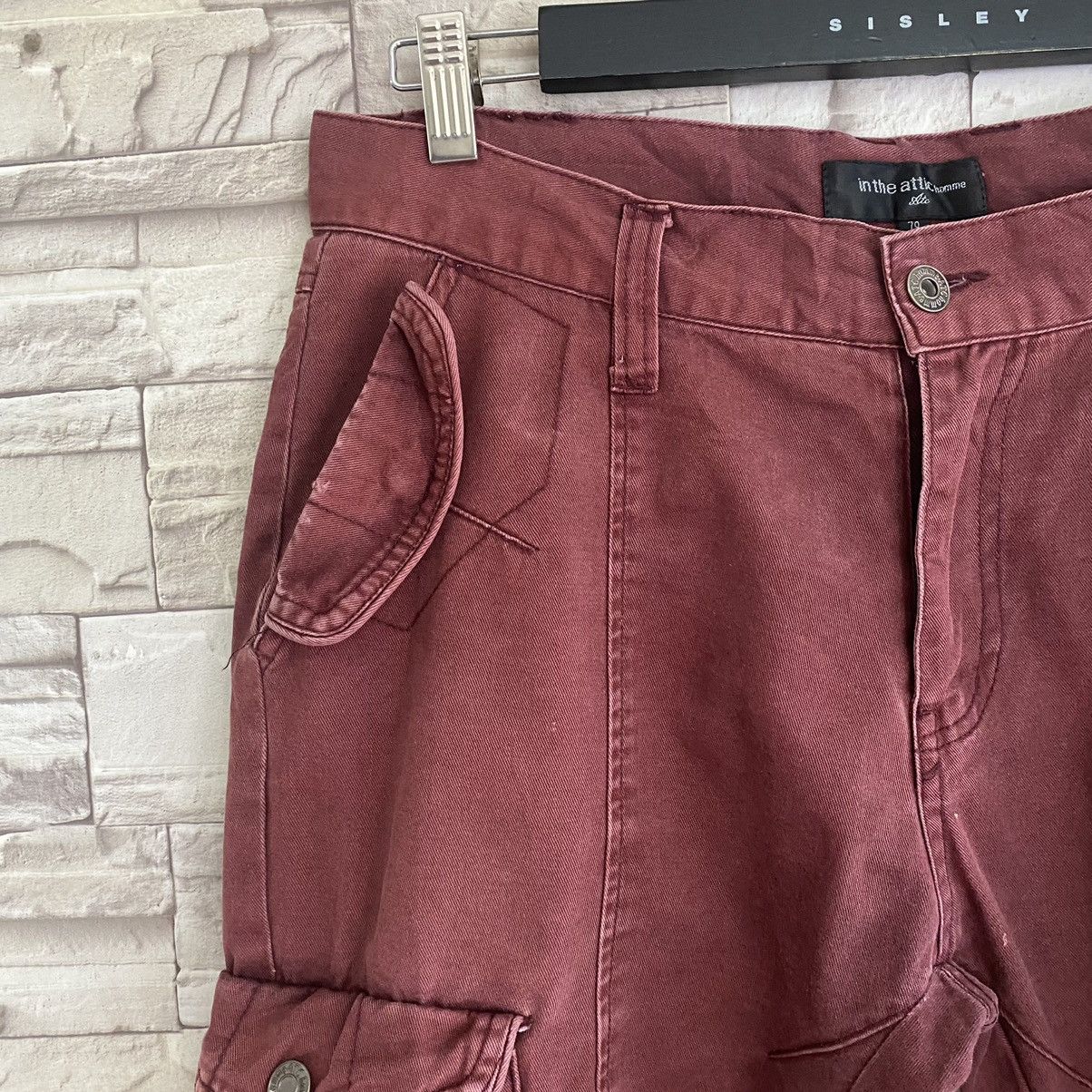 In The Attic Japanese Brand IN THE ATTIC Cargo Pants MultiPocket Size US 33 - 5 Thumbnail