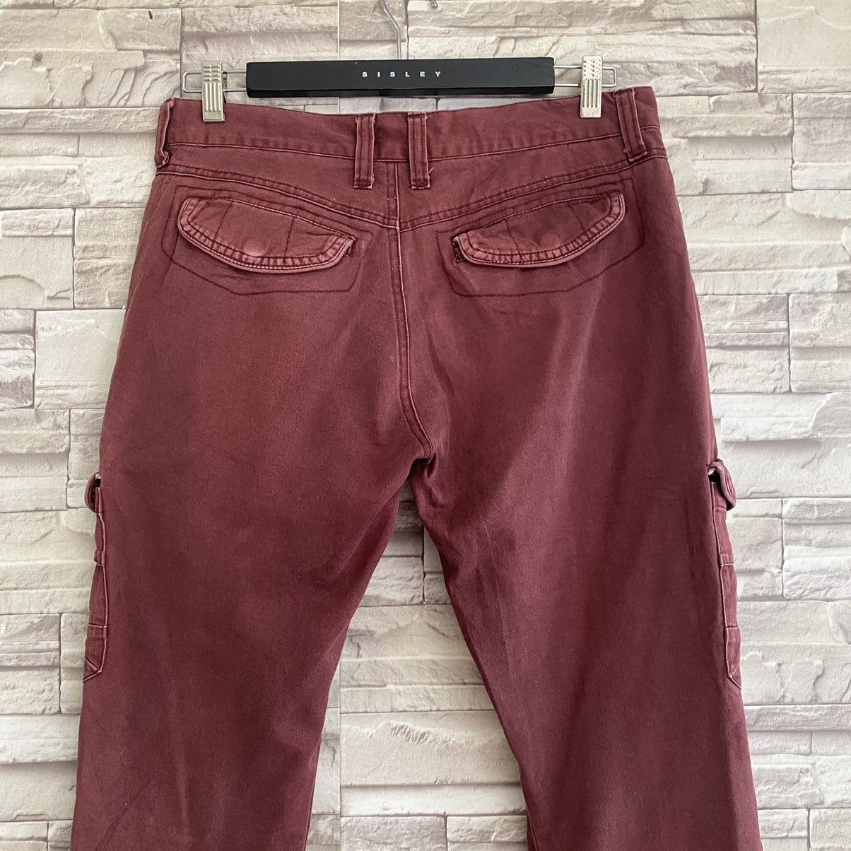 In The Attic Japanese Brand IN THE ATTIC Cargo Pants MultiPocket Size US 33 - 10 Thumbnail