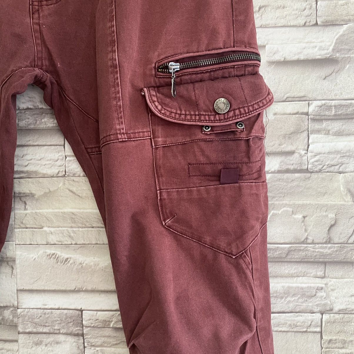 In The Attic Japanese Brand IN THE ATTIC Cargo Pants MultiPocket Size US 33 - 8 Thumbnail