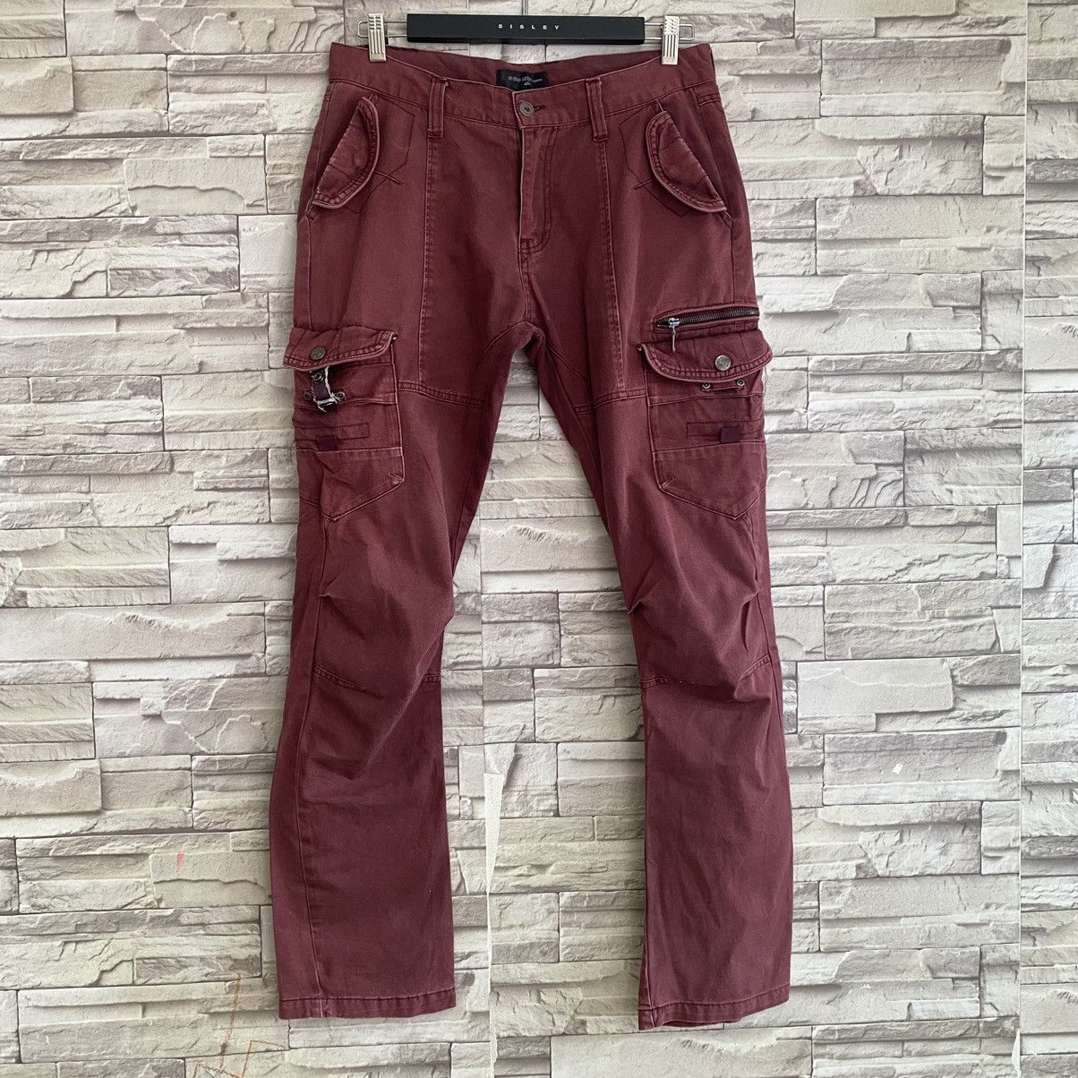 In The Attic Japanese Brand IN THE ATTIC Cargo Pants MultiPocket Size US 33 - 3 Thumbnail