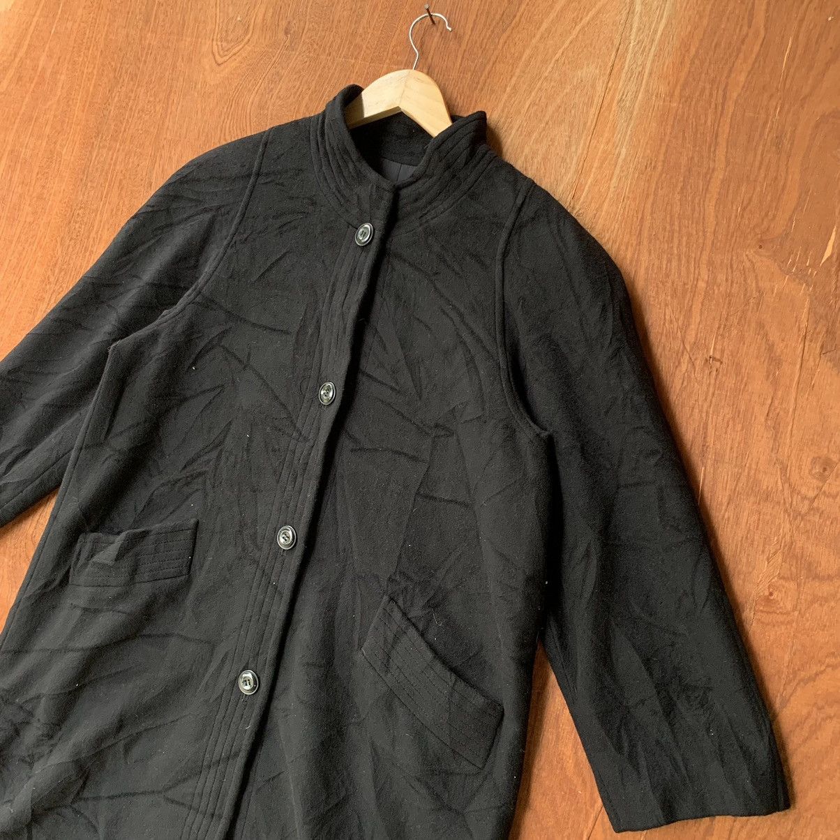 Japanese Brand Vintage Pure cashmere wool trench button up jacket Size US M / EU 48-50 / 2 - 3 Thumbnail
