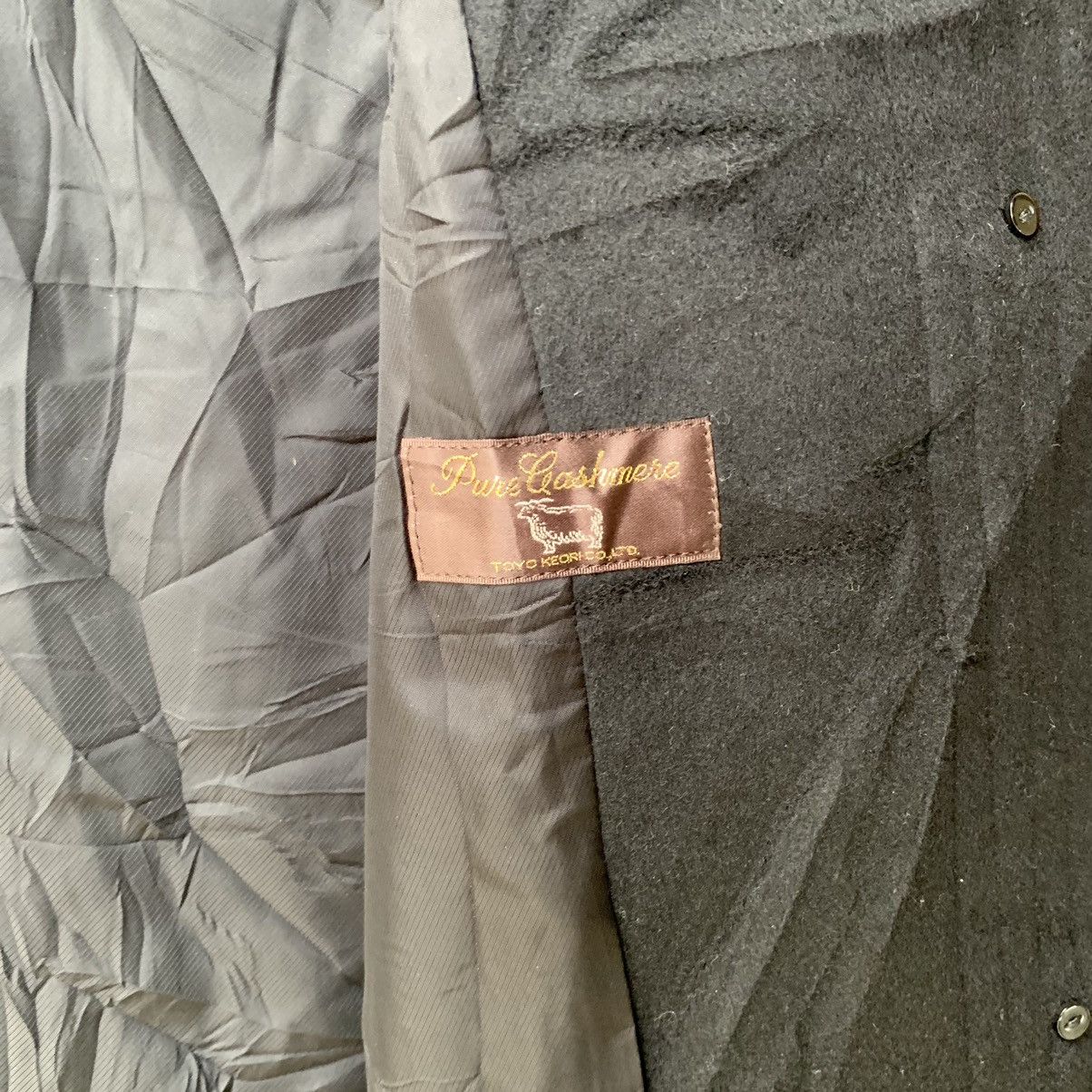 Japanese Brand Vintage Pure cashmere wool trench button up jacket Size US M / EU 48-50 / 2 - 7 Thumbnail
