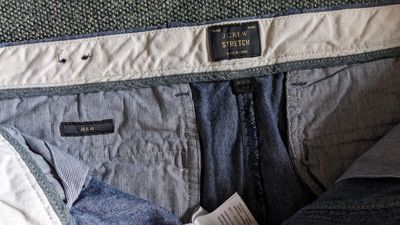 J.Crew: 484 Slim-fit Chino Pant In Stretch Slub Cotton Blend For Men