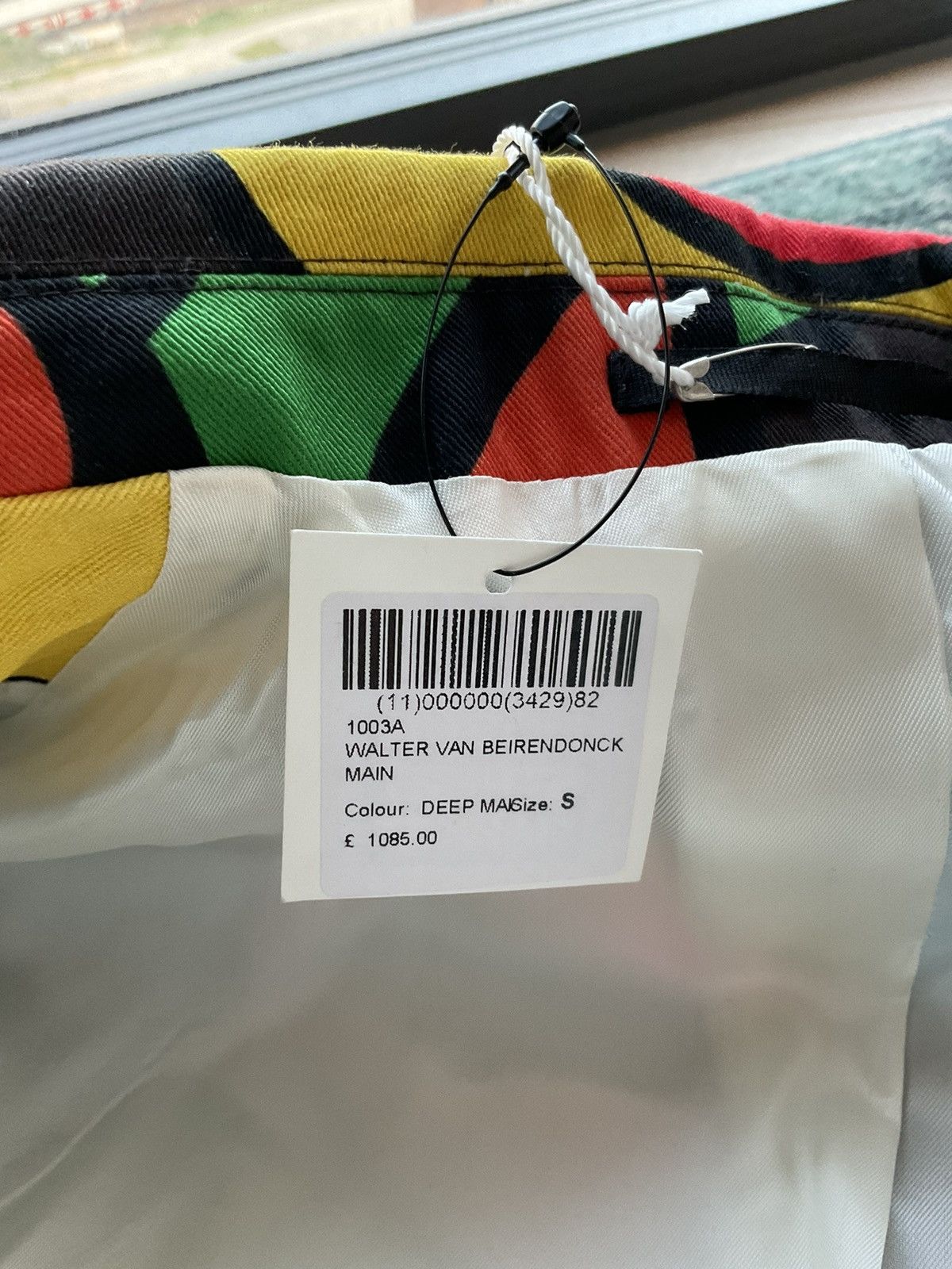Walter Van Beirendonck Walter van Beirendonck cartoon blazer Size 46S - 5 Thumbnail