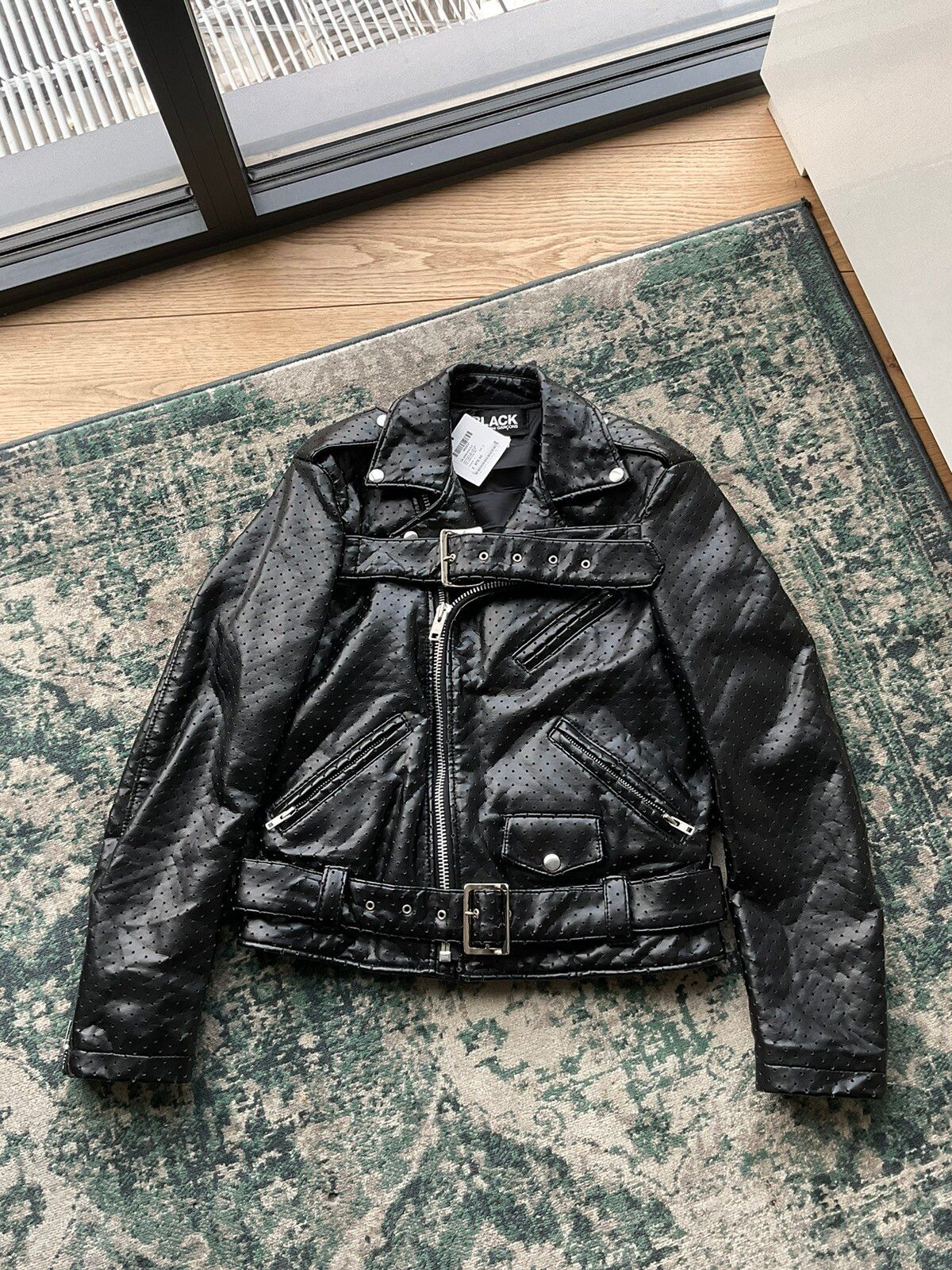 Comme Des Garcons Leather Jacket | Grailed