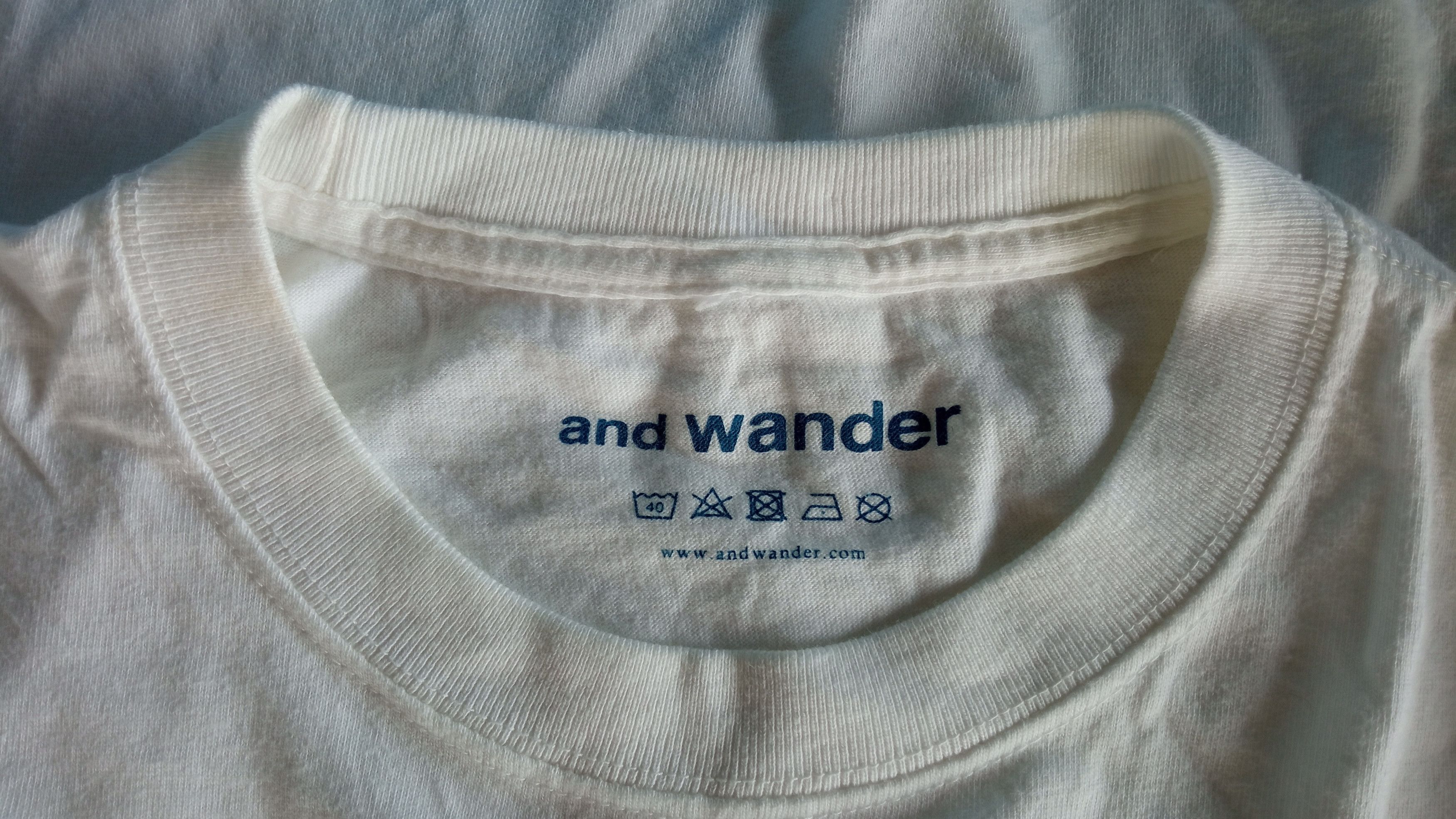 And Wander 🔥🔥And Wander Handmade Days T-Shirt Size US S / EU 44-46 / 1 - 20 Thumbnail
