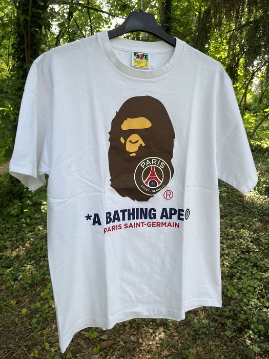 T shirt bape discount psg