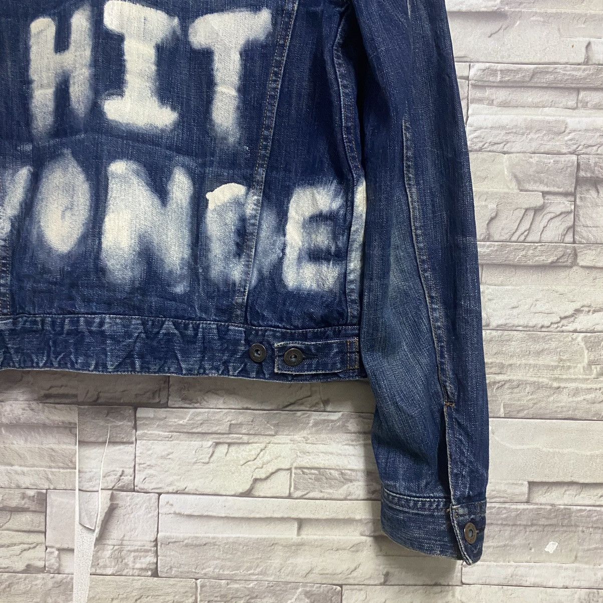 Engineered Garments Engineered Garments Denim Jacket Painter 'one hit wonder' Size US M / EU 48-50 / 2 - 11 Thumbnail