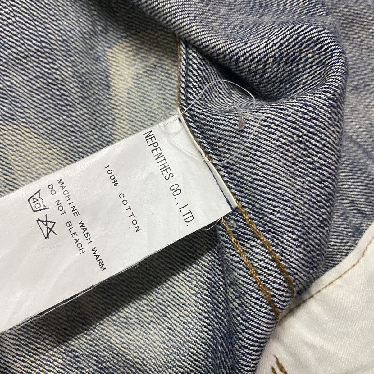 Engineered Garments Engineered Garments Denim Jacket Painter 'one hit wonder' Size US M / EU 48-50 / 2 - 21 Thumbnail