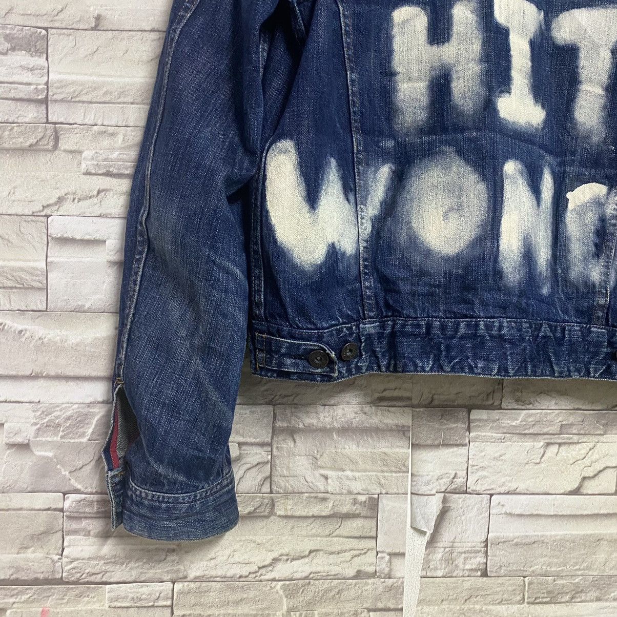 Engineered Garments Engineered Garments Denim Jacket Painter 'one hit wonder' Size US M / EU 48-50 / 2 - 10 Thumbnail