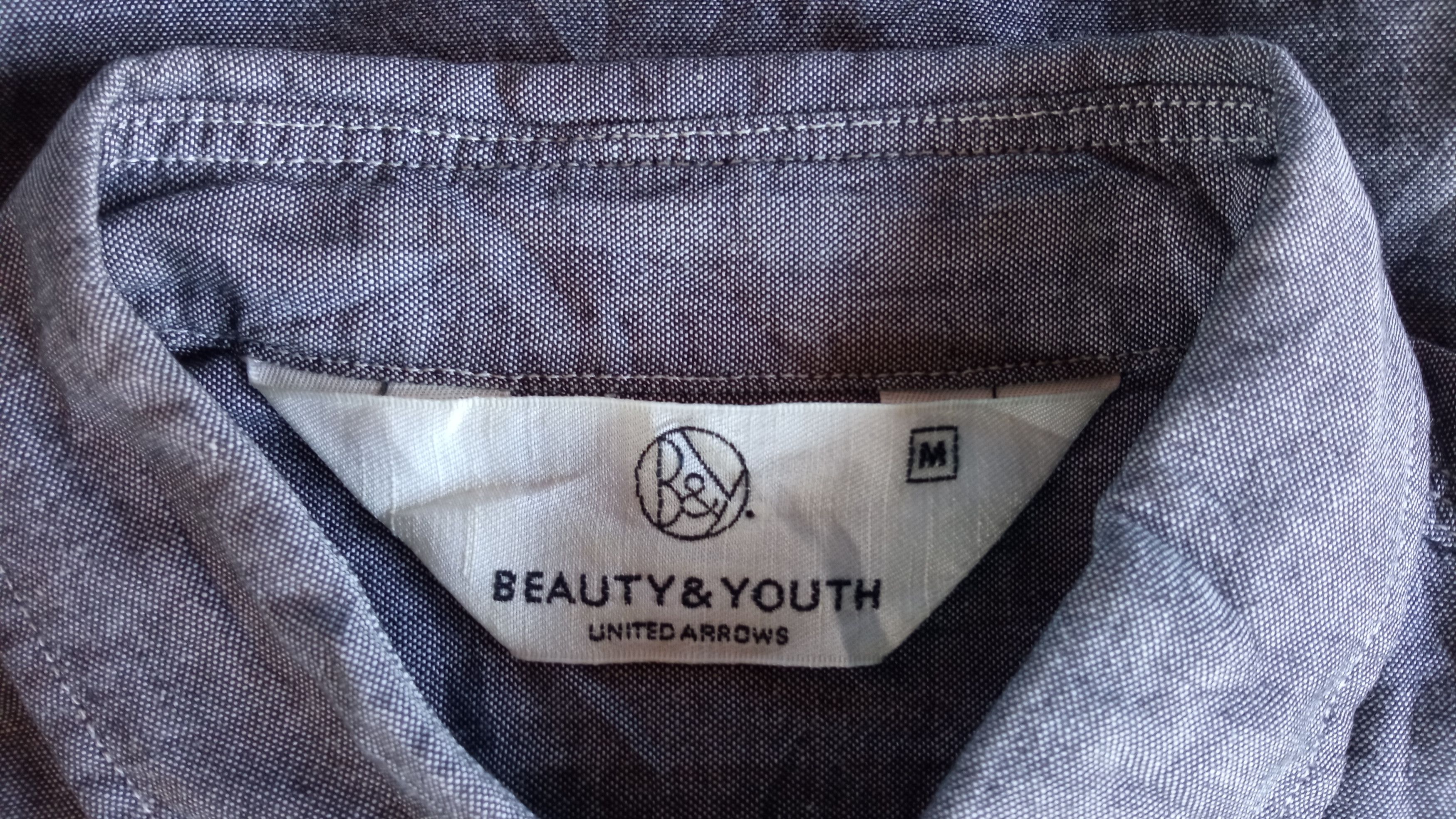 BEAUTY&YOUTH × Japanese Brand × United Arrows 🔥🔥Beauty & Youth x United Arrows Chambray Shirt Size US S / EU 44-46 / 1 - 20 Thumbnail