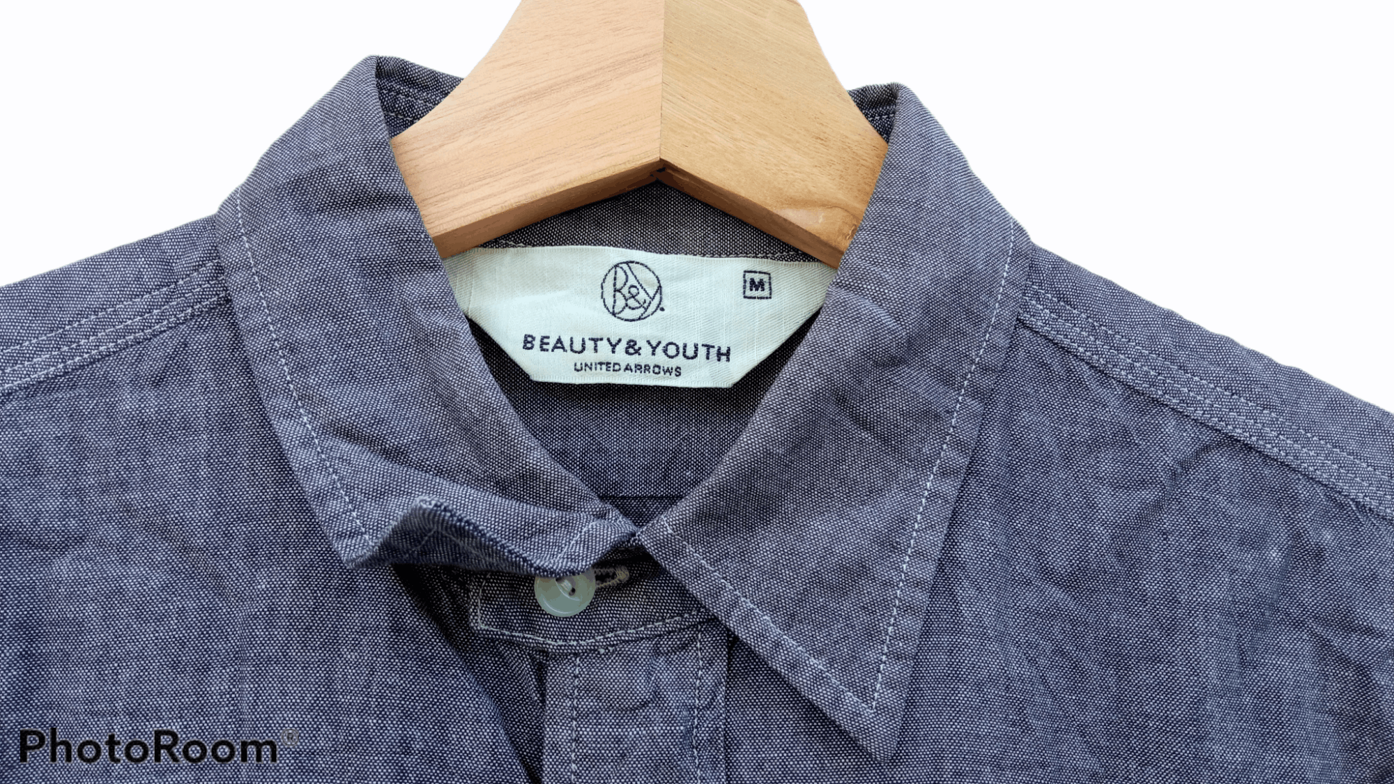 BEAUTY&YOUTH × Japanese Brand × United Arrows 🔥🔥Beauty & Youth x United Arrows Chambray Shirt Size US S / EU 44-46 / 1 - 16 Thumbnail
