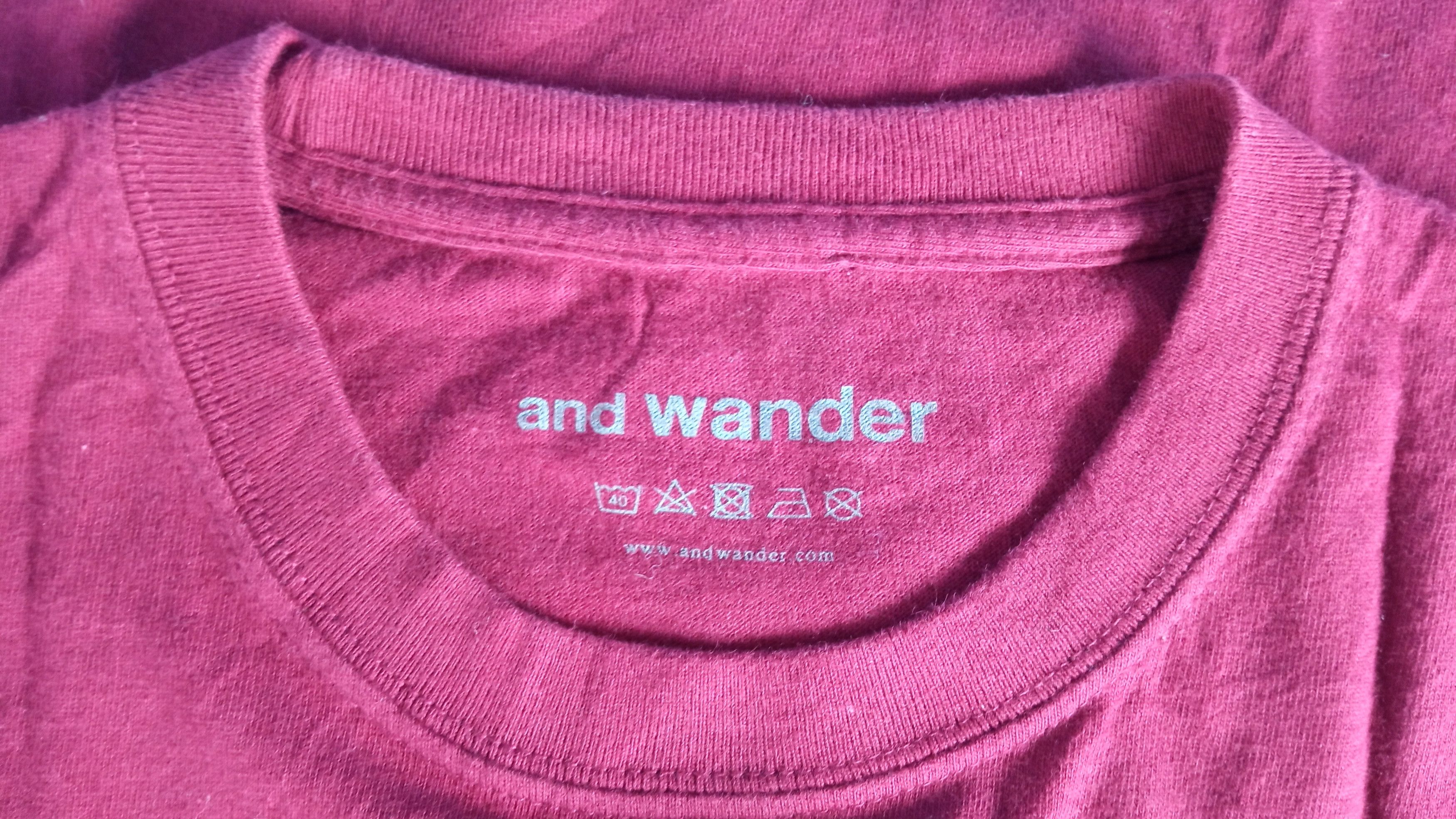 And Wander 🔥🔥And Wander Handmade Days T-Shirt Size US S / EU 44-46 / 1 - 20 Thumbnail