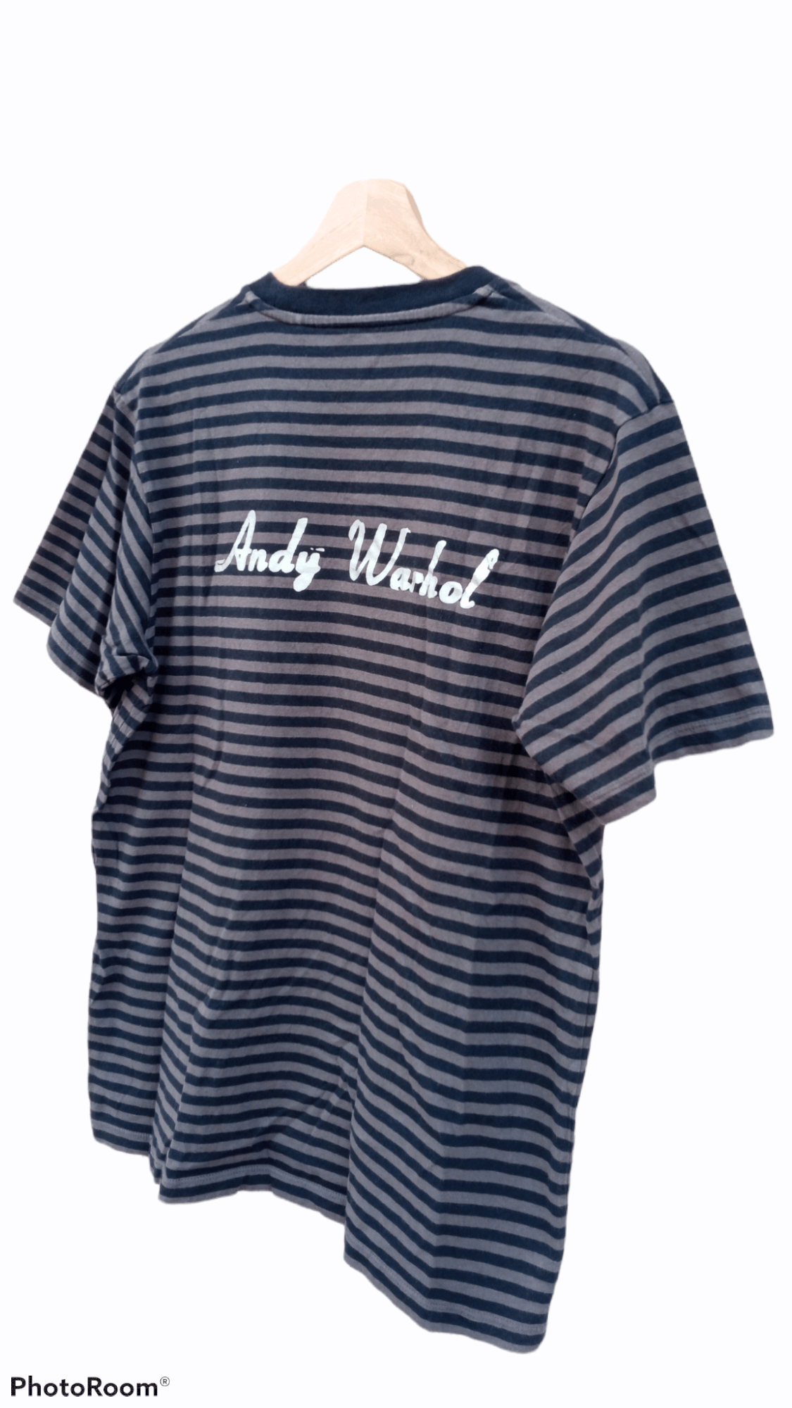 Andy Warhol × Japanese Brand 🔥🔥UT x Andy Warhol Striped Border T-Shirt Size US M / EU 48-50 / 2 - 20 Thumbnail