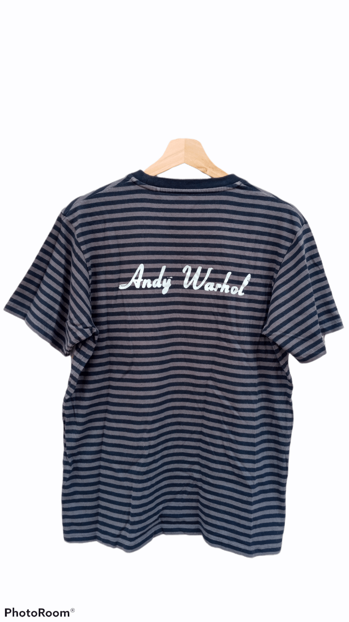 Andy Warhol × Japanese Brand 🔥🔥UT x Andy Warhol Striped Border T-Shirt Size US M / EU 48-50 / 2 - 18 Thumbnail