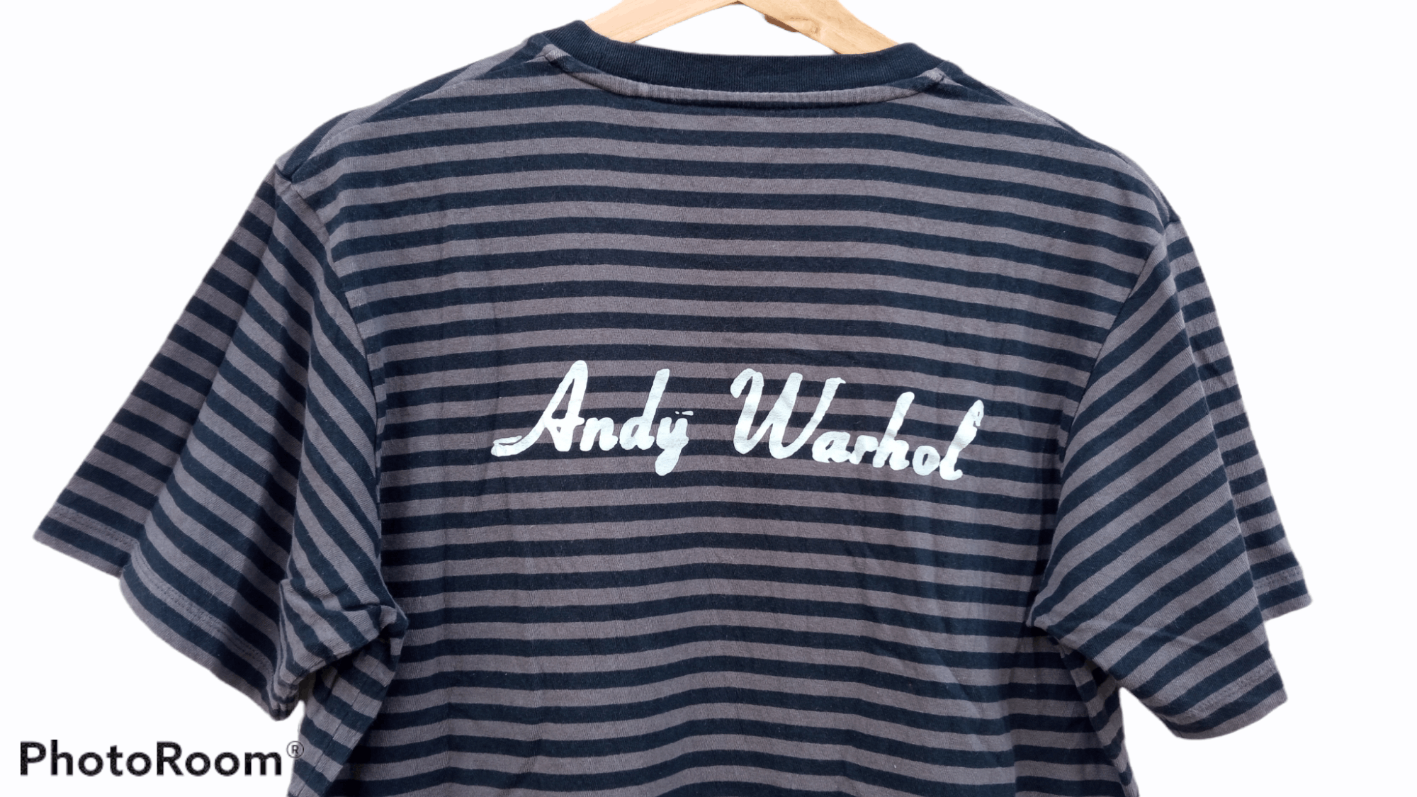 Andy Warhol × Japanese Brand 🔥🔥UT x Andy Warhol Striped Border T-Shirt Size US M / EU 48-50 / 2 - 21 Thumbnail