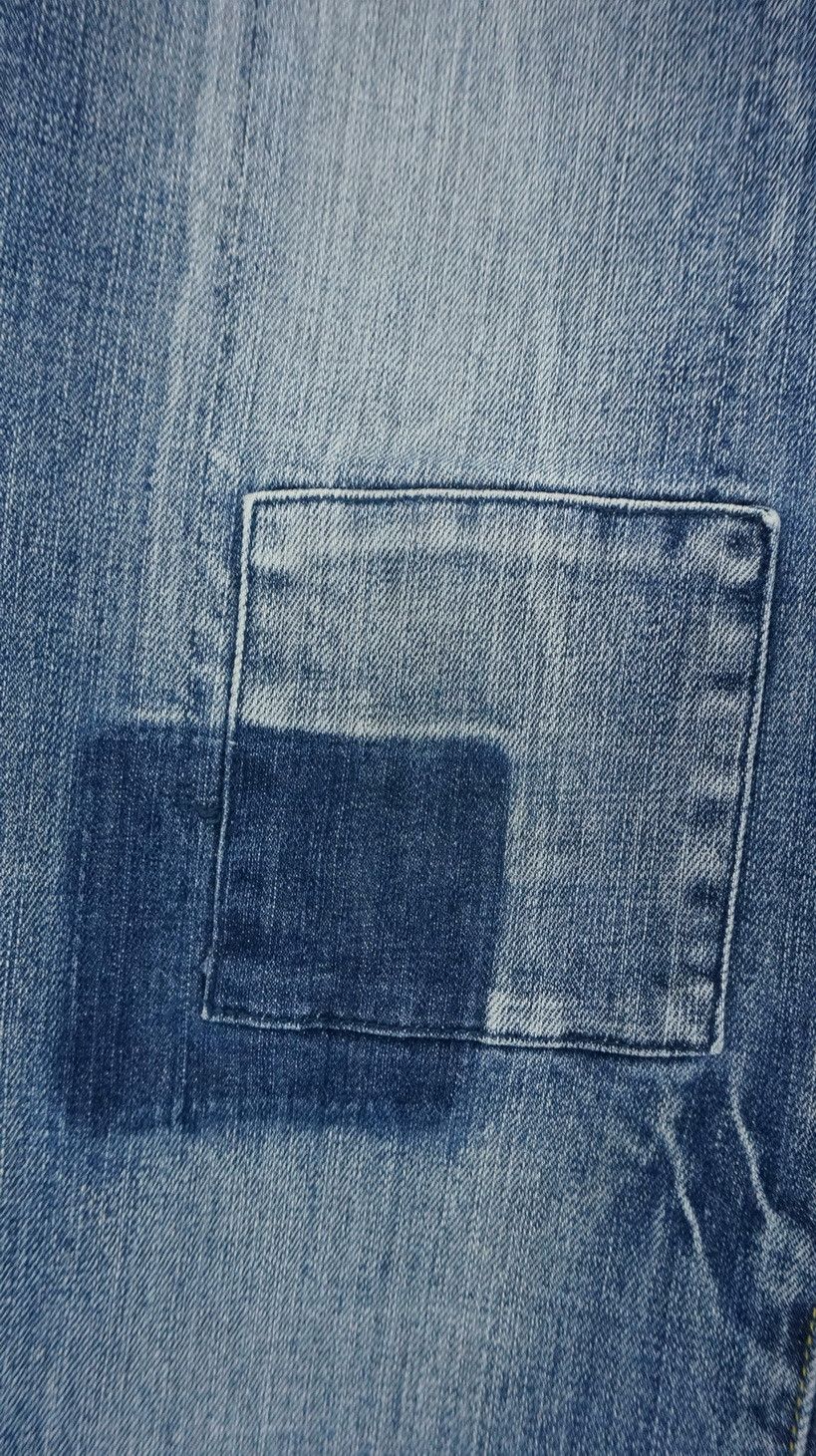 Japan FLASH REPORT Distressed Rip Patchwork Jeans