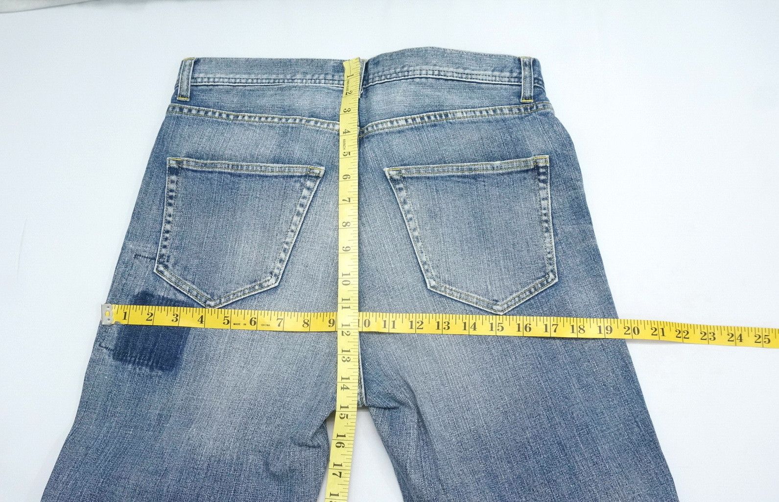 Japan FLASH REPORT Distressed Rip Patchwork Jeans