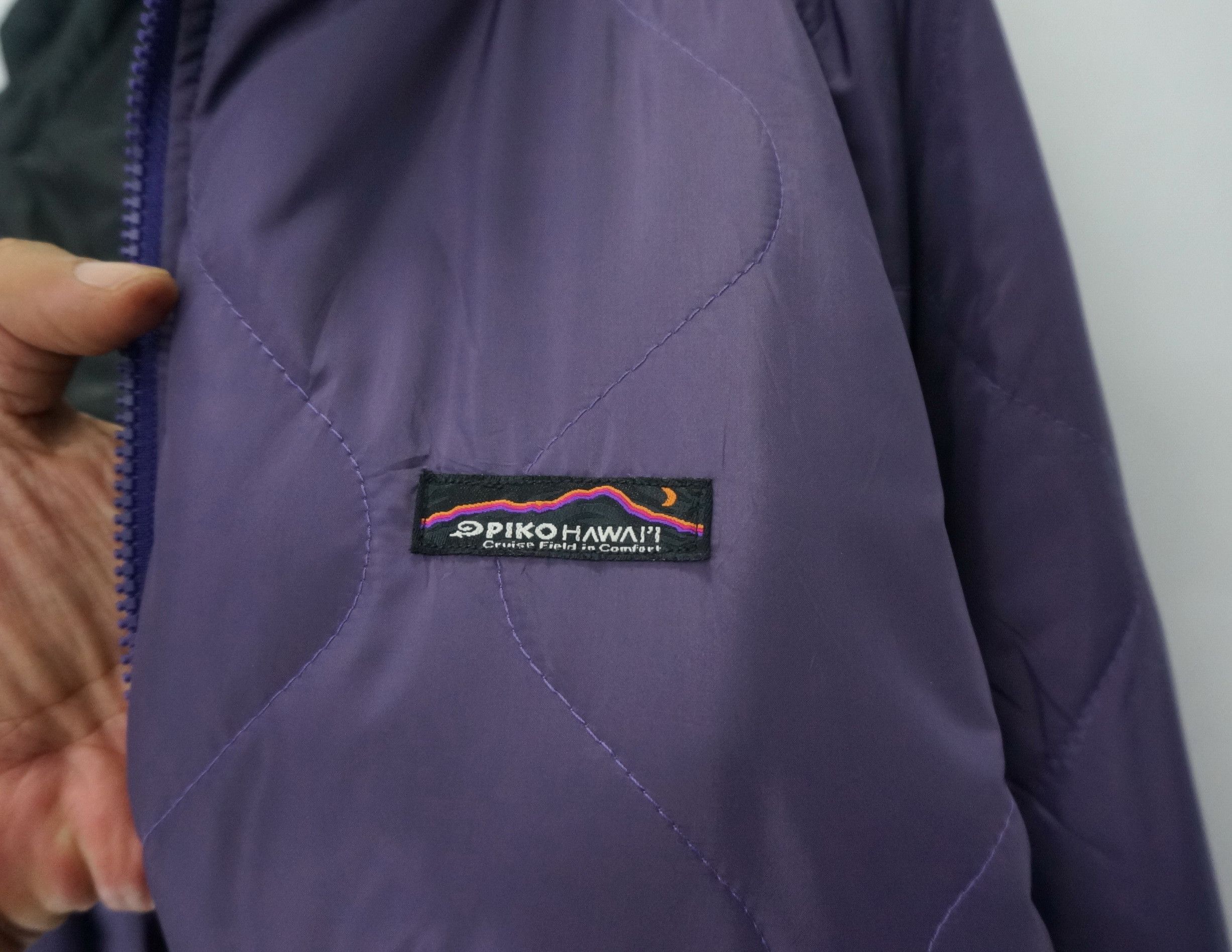 Other Vintage PIKO HAWAII Quilted Light Padded Jacket Size US M / EU 48-50 / 2 - 4 Thumbnail