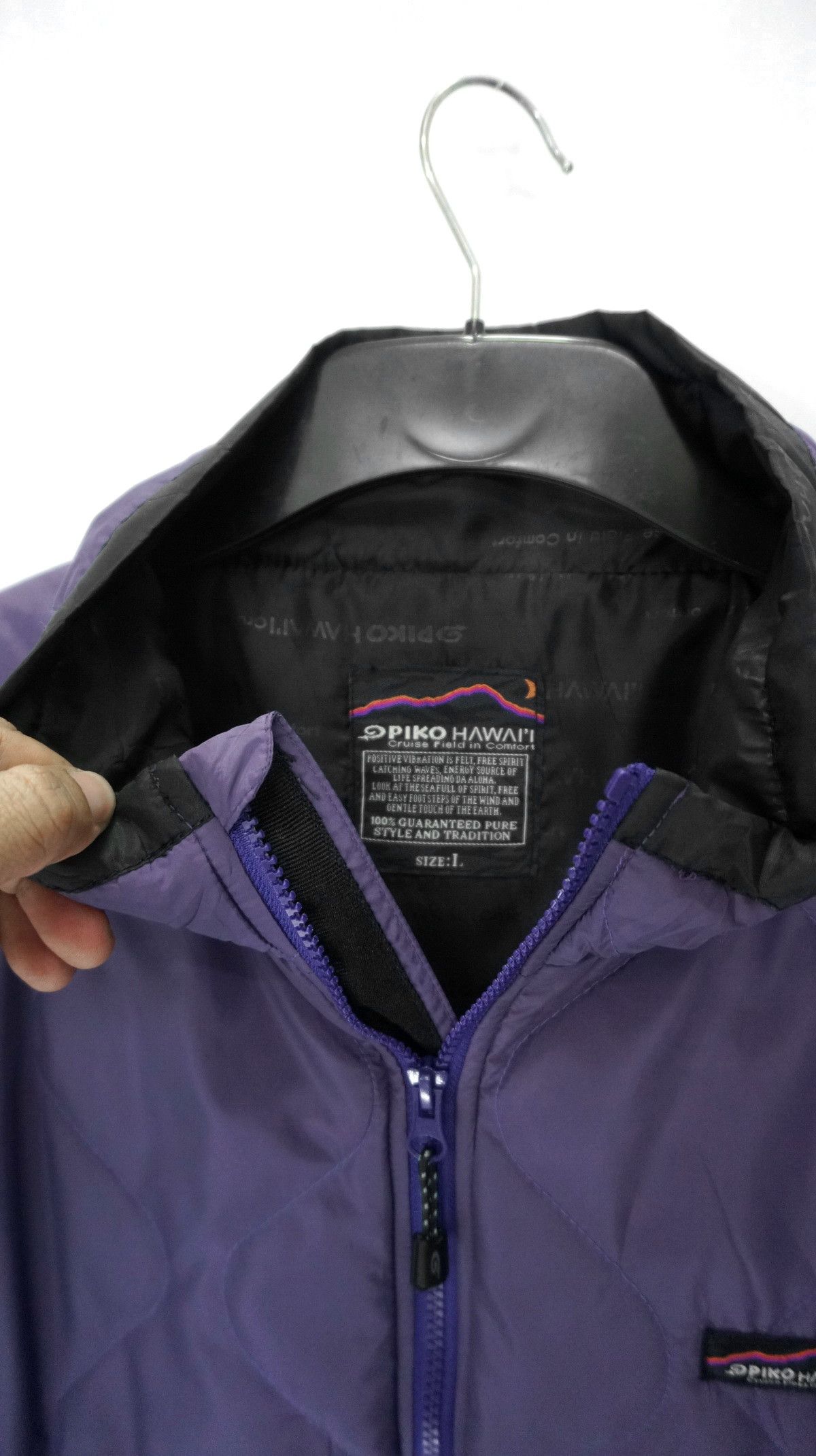 Other Vintage PIKO HAWAII Quilted Light Padded Jacket Size US M / EU 48-50 / 2 - 5 Thumbnail