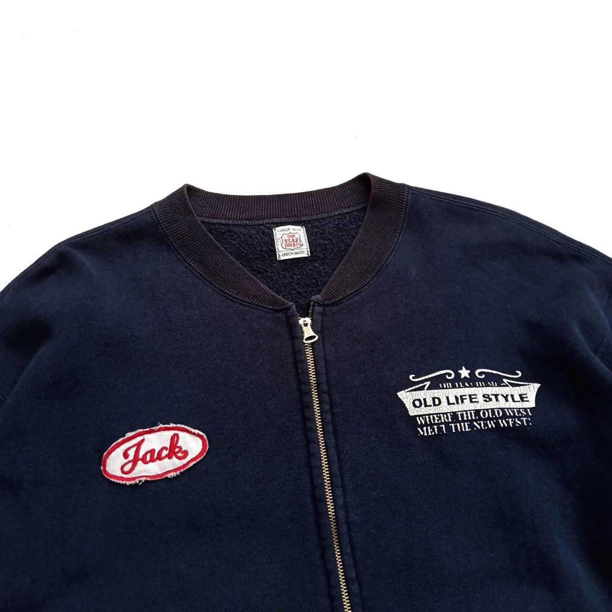 The Flat Head THE FLAT HEAD UNION MADE SWEATSHIRT Size US L / EU 52-54 / 3 - 3 Thumbnail