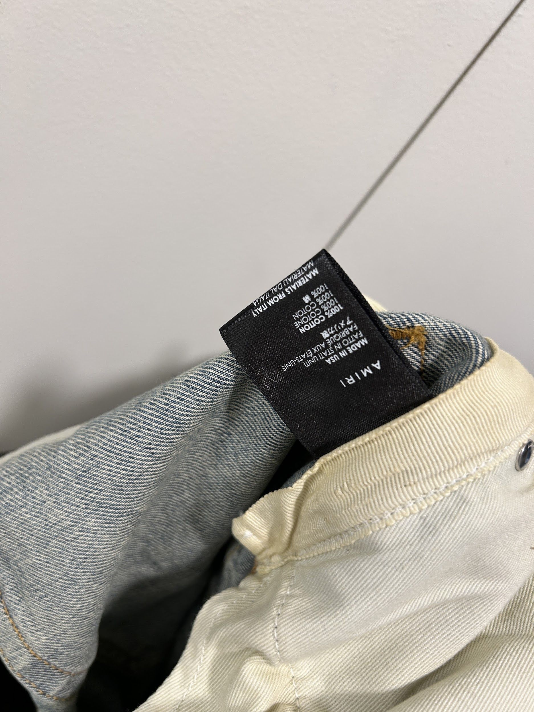 Amiri Amiri flower painted jeans relaxed size 30 Size US 30 / EU 46 - 8 Thumbnail