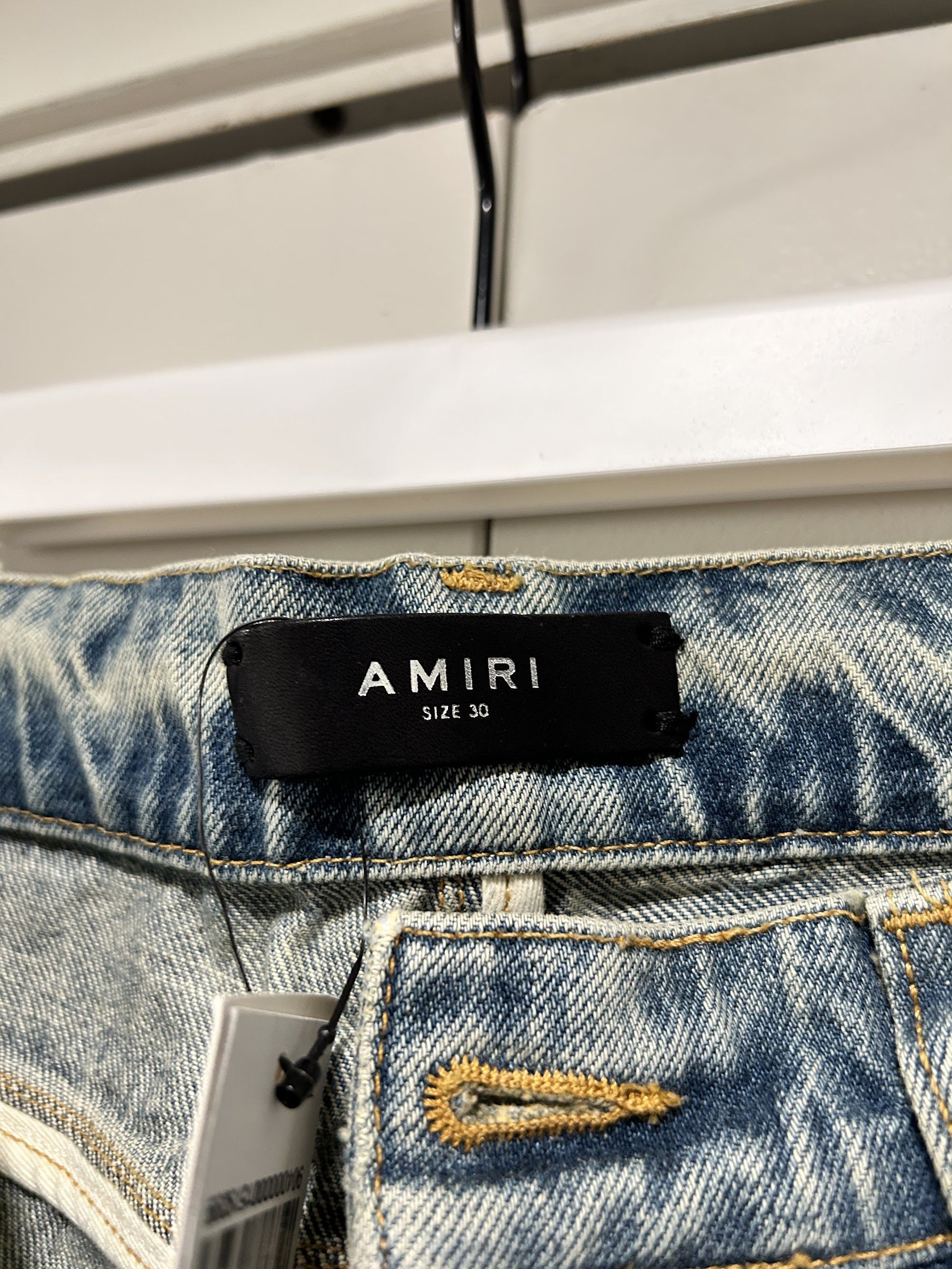 Amiri Amiri flower painted jeans relaxed size 30 Size US 30 / EU 46 - 3 Thumbnail