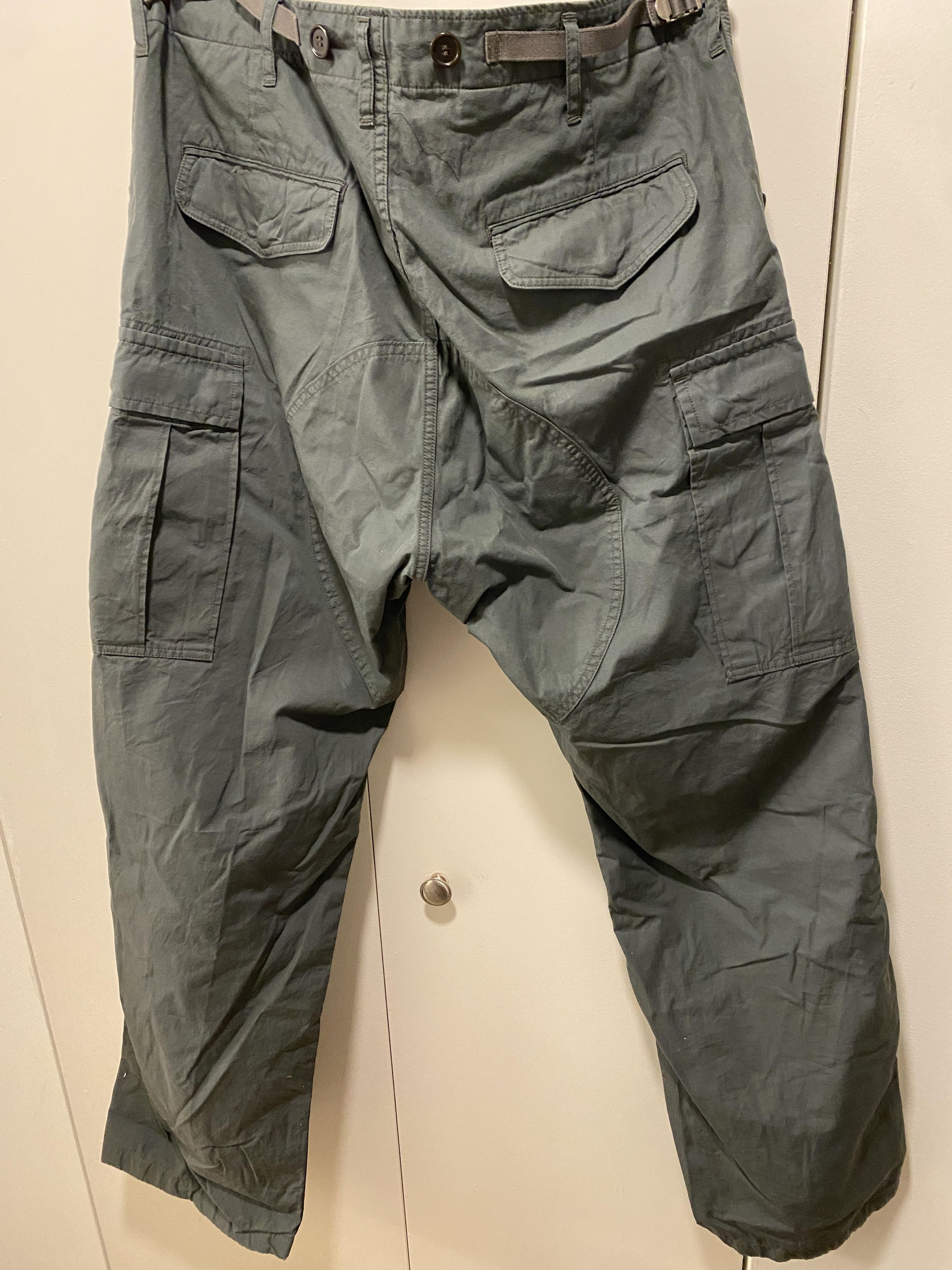 Visvim Visvim Green Jumbo Eiger Sanction Cargo Pants In Olive Size US 36 / EU 52 - 7 Thumbnail
