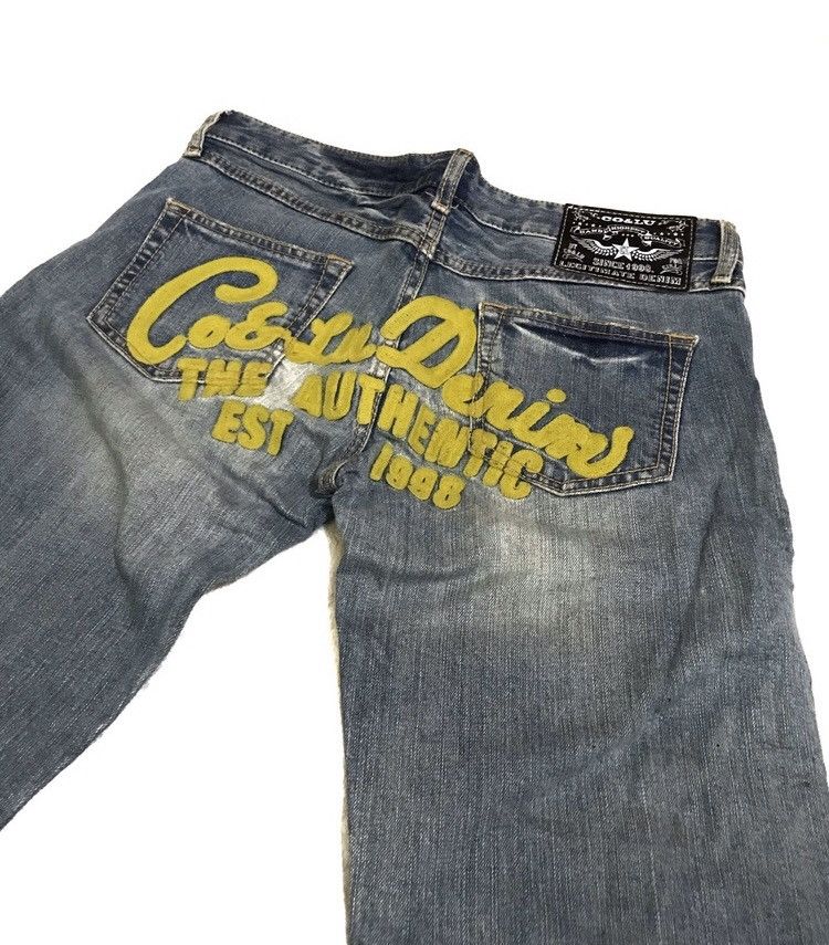 Japanese Brand CO&lu distressed denim jeans 32 Size US 32 / EU 48 - 2 Thumbnail