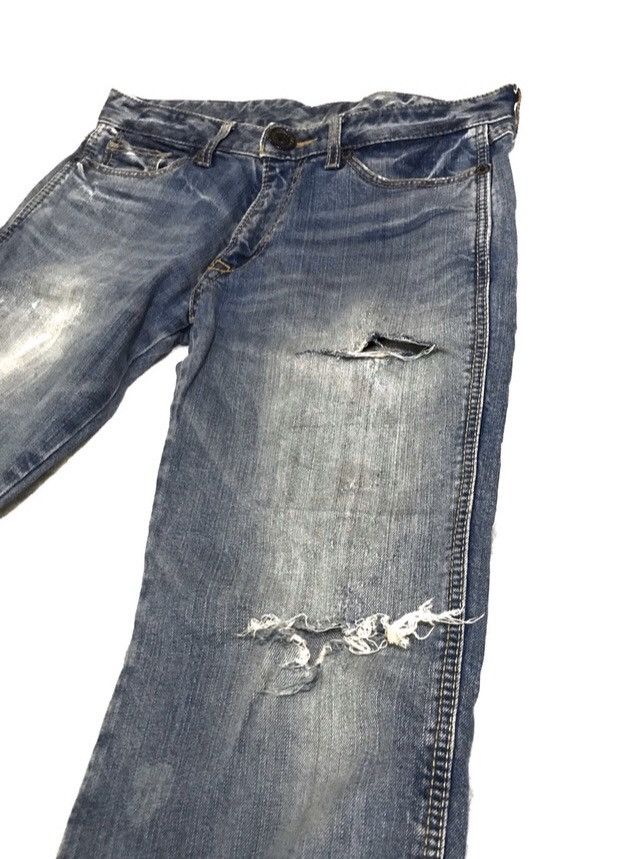 Japanese Brand CO&lu distressed denim jeans 32 Size US 32 / EU 48 - 5 Thumbnail