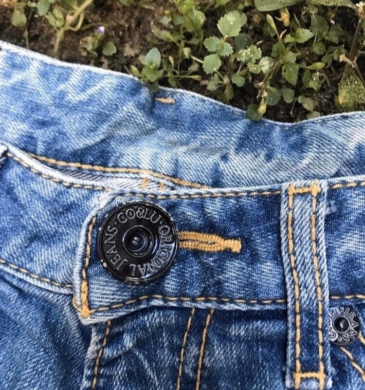 Japanese Brand CO&lu distressed denim jeans 32 Size US 32 / EU 48 - 8 Thumbnail