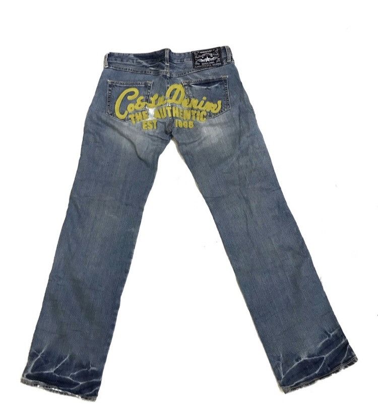 Japanese Brand CO&lu distressed denim jeans 32 Size US 32 / EU 48 - 1 Thumbnail