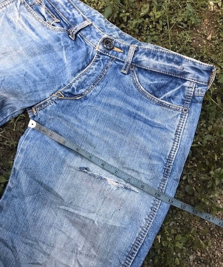 Japanese Brand CO&lu distressed denim jeans 32 Size US 32 / EU 48 - 15 Thumbnail