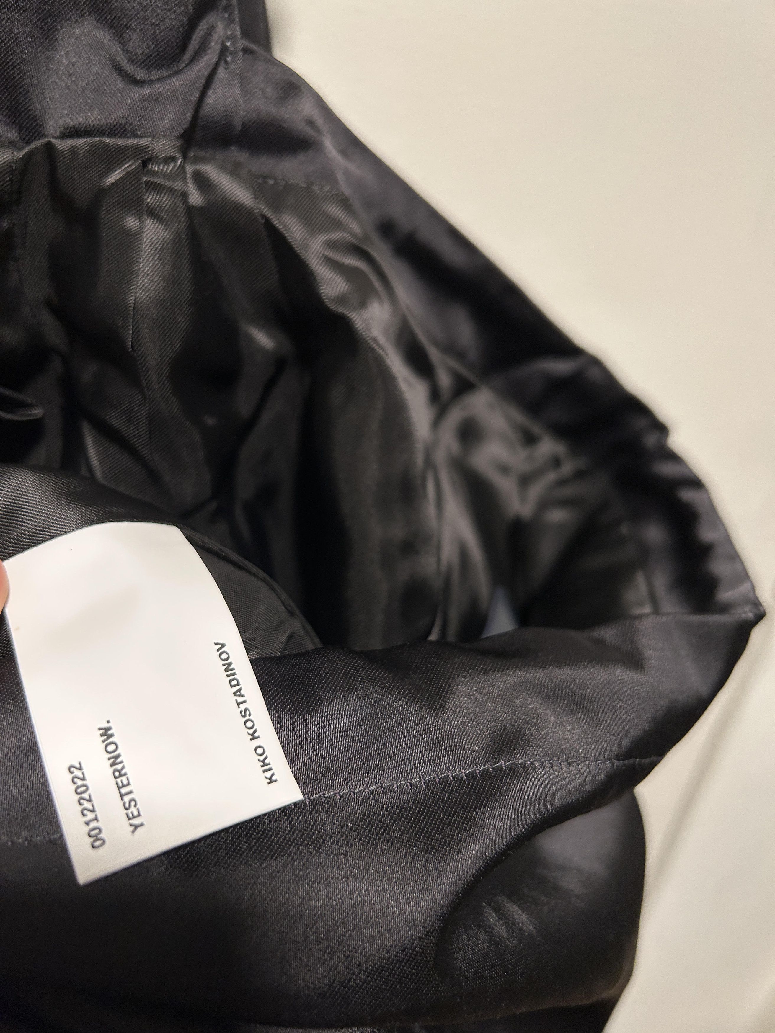 Kiko Kostadinov Kiko Kostadinov Haidu Carryall Tech Satin Bag Black Size ONE SIZE - 6 Thumbnail