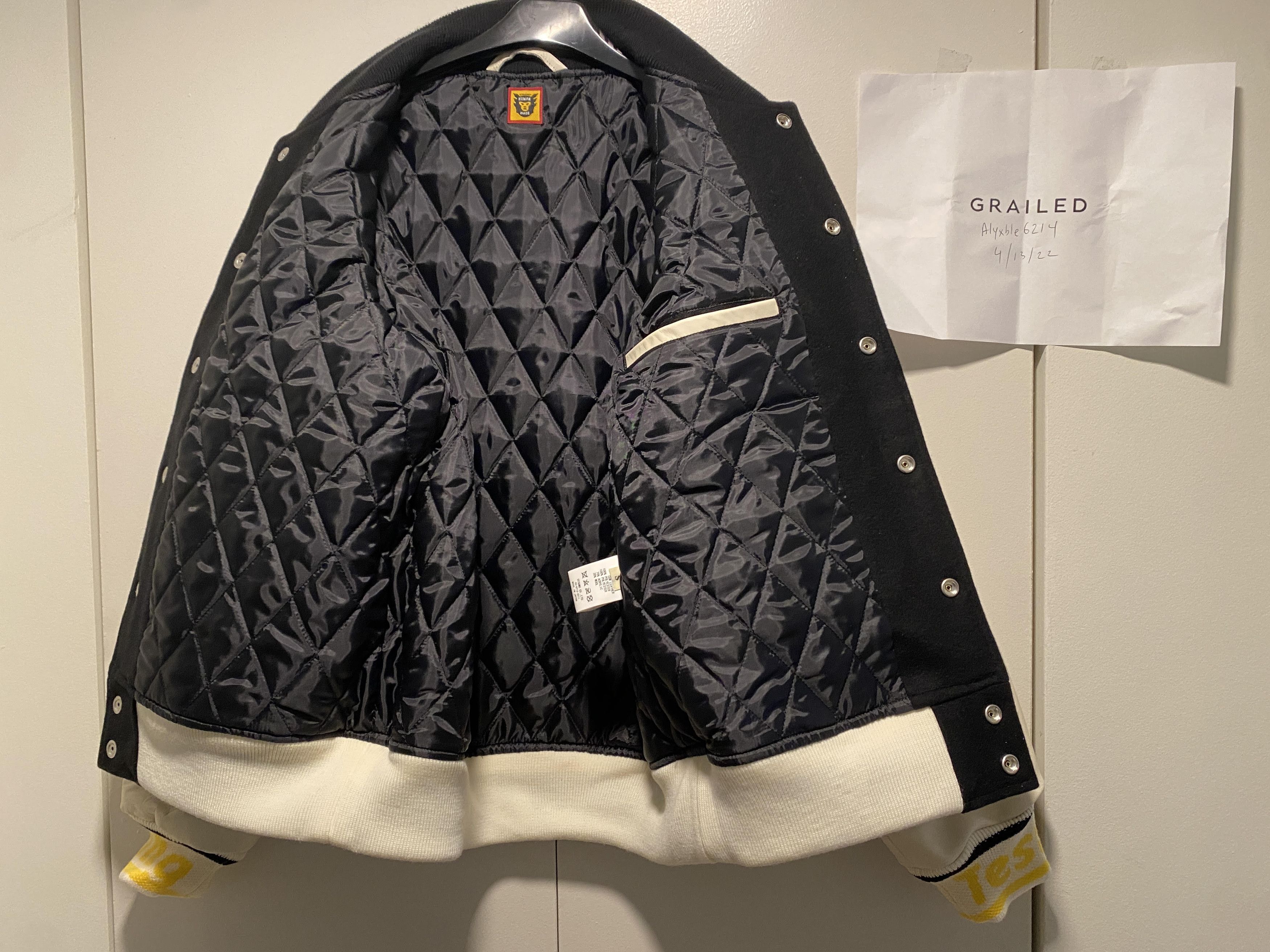 A$AP Rocky × Human Made Varsity Testing Jacket leather Size US S / EU 44-46 / 1 - 4 Thumbnail