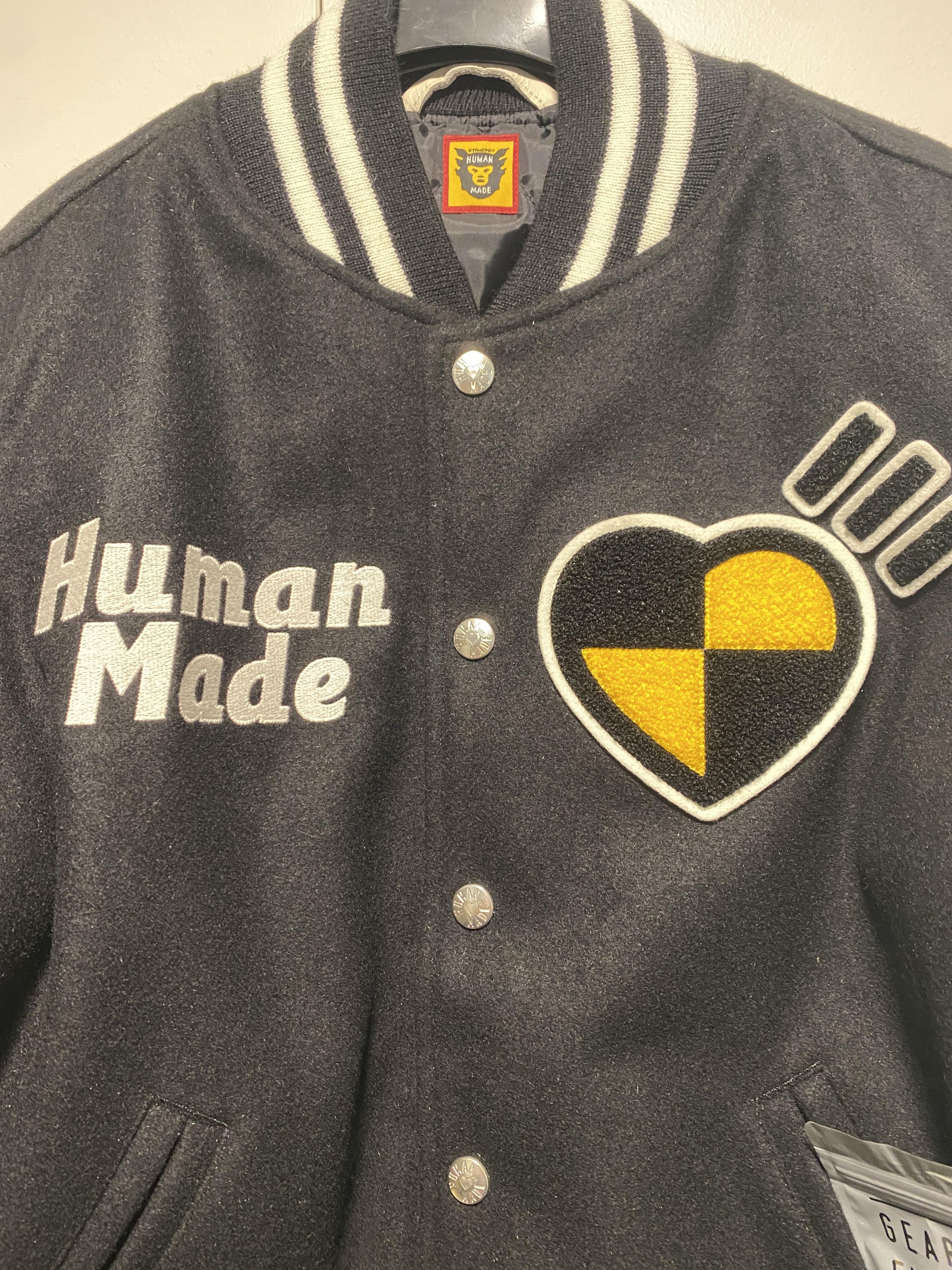 A$AP Rocky × Human Made Varsity Testing Jacket leather Size US S / EU 44-46 / 1 - 7 Thumbnail