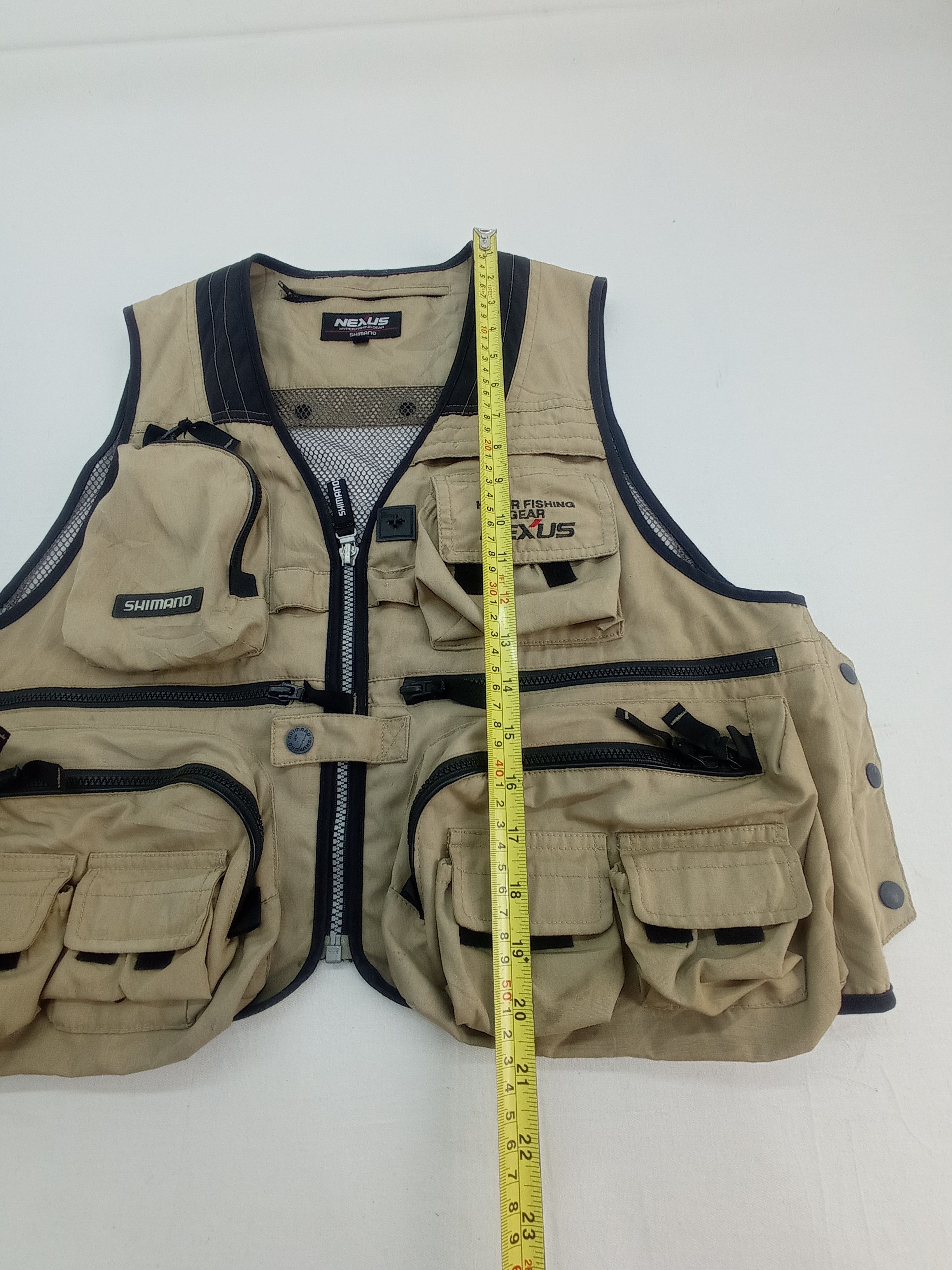 Japanese Brand Nexus Shimano Hyper Fishing Gear Vest Size US L / EU 52-54 / 3 - 15 Thumbnail