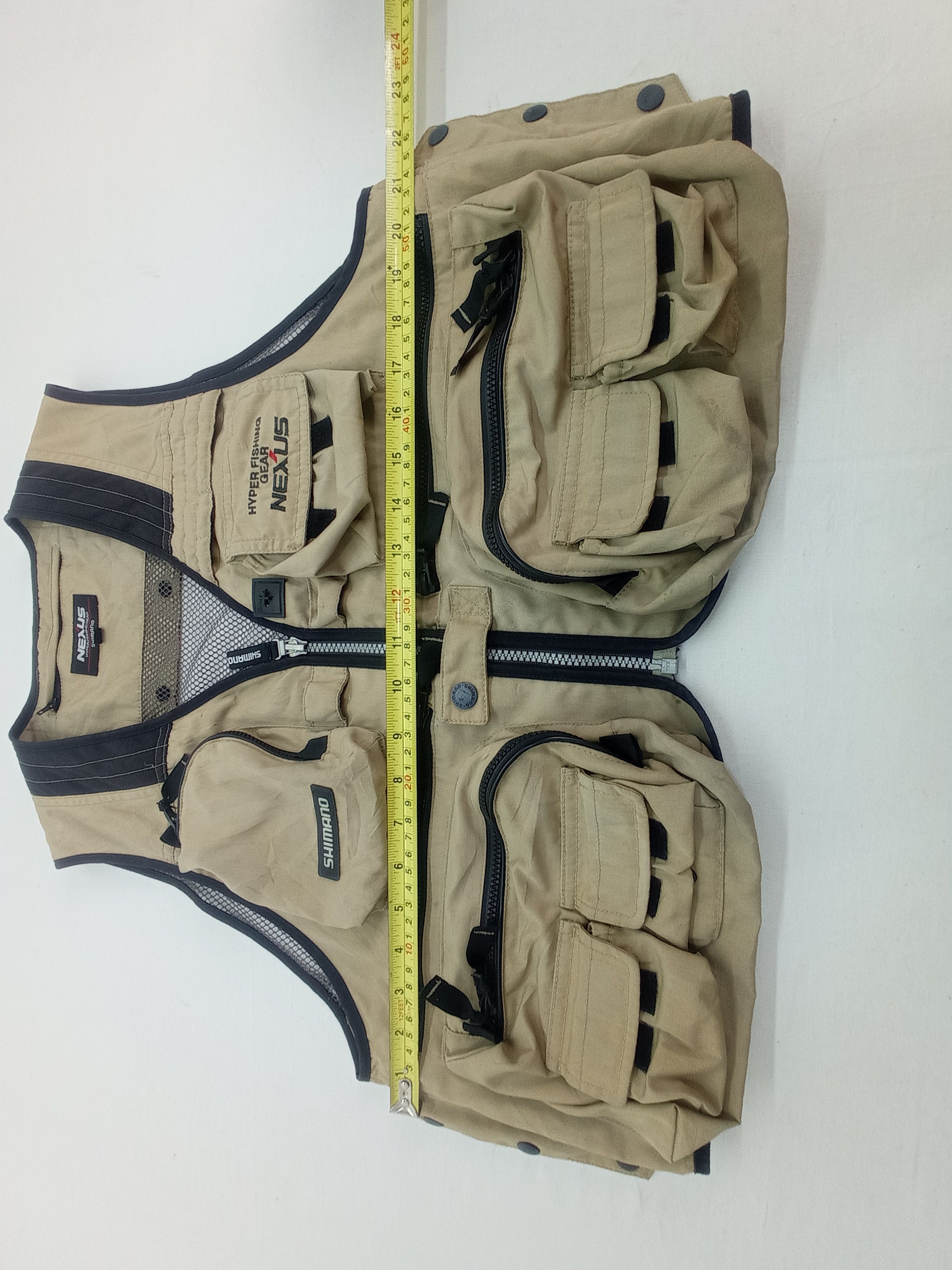 Japanese Brand Nexus Shimano Hyper Fishing Gear Vest Size US L / EU 52-54 / 3 - 14 Thumbnail