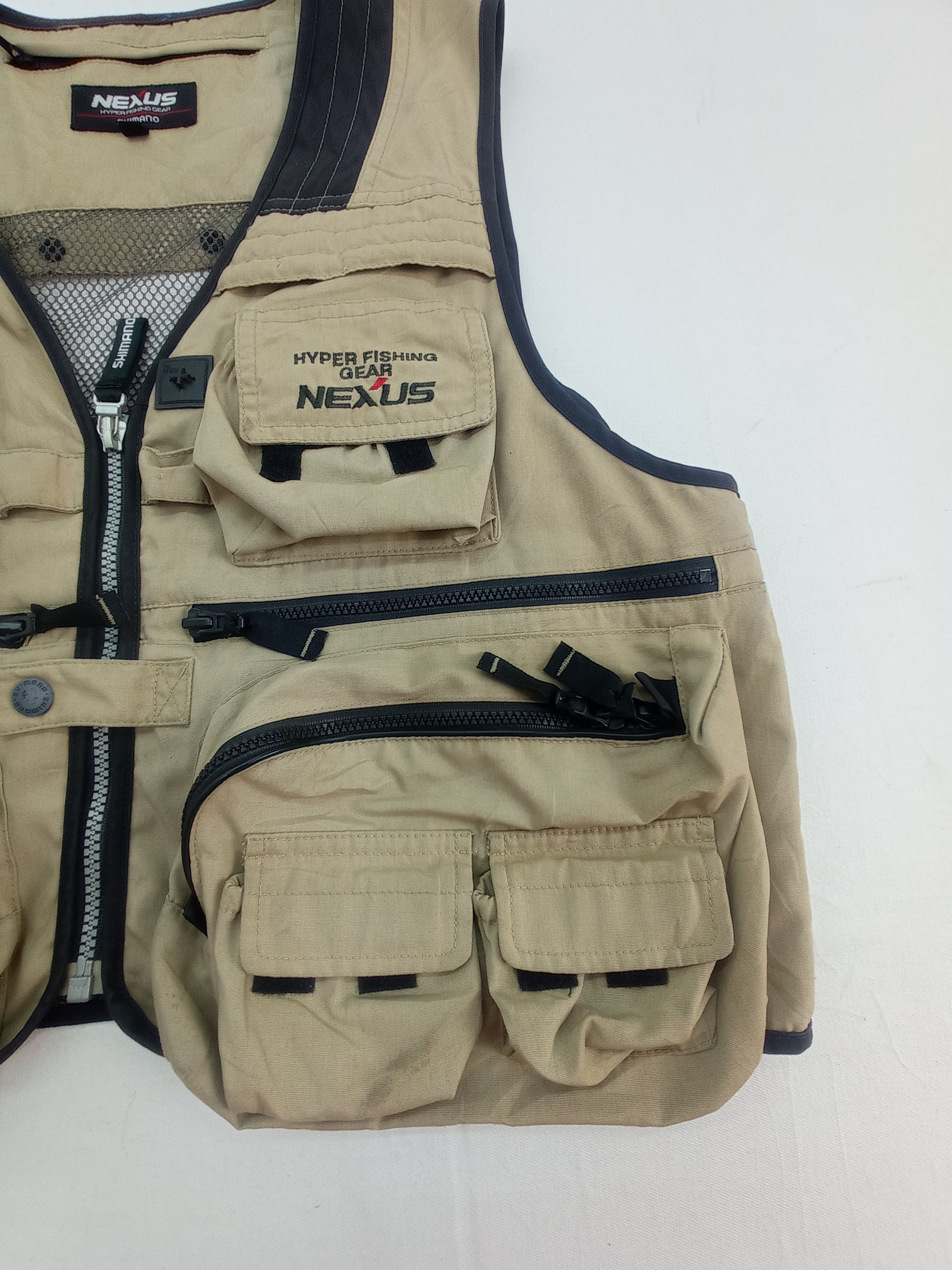 Japanese Brand Nexus Shimano Hyper Fishing Gear Vest Size US L / EU 52-54 / 3 - 8 Thumbnail