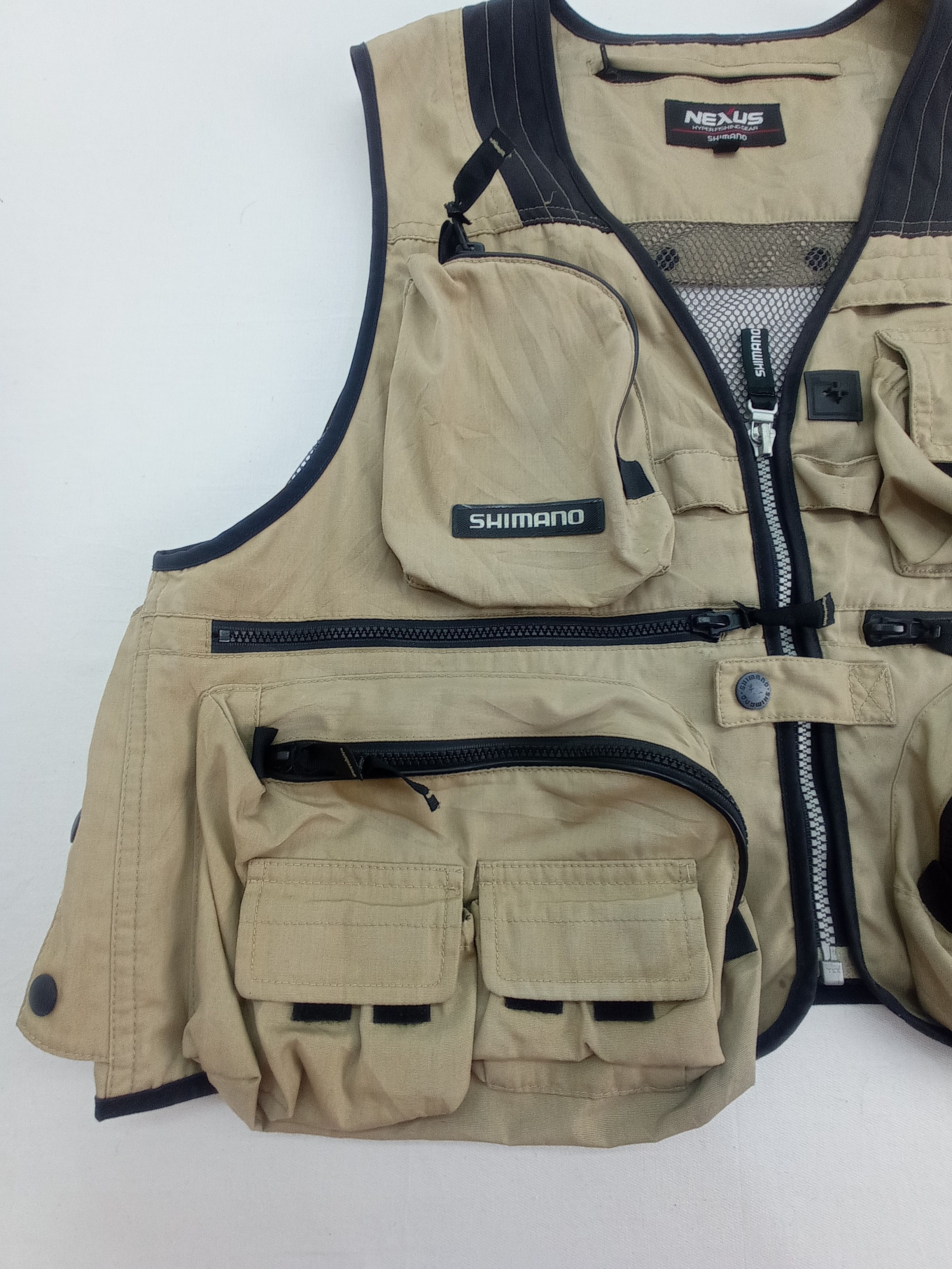Japanese Brand Nexus Shimano Hyper Fishing Gear Vest Size US L / EU 52-54 / 3 - 7 Thumbnail
