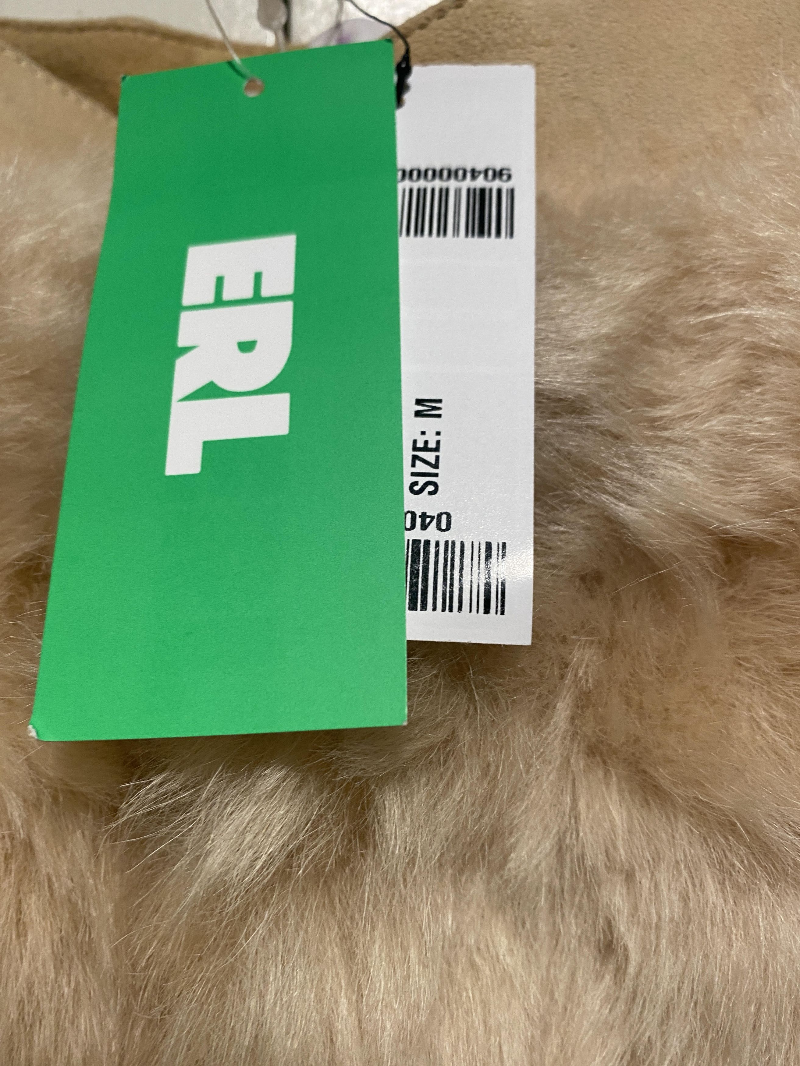 ERL ERL Beige Shearling Trousers sheepskin lamb Size US 32 / EU 48 - 7 Thumbnail