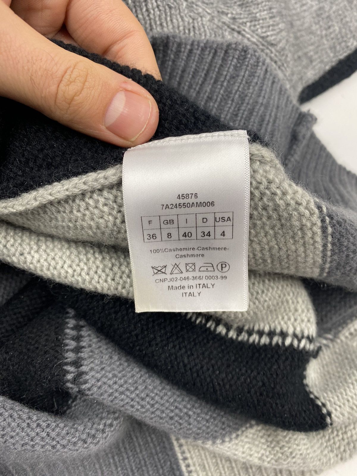 Christian Dior Monsieur Christian Dior sweater cashmere Size S / US 4 / IT 40 - 7 Thumbnail