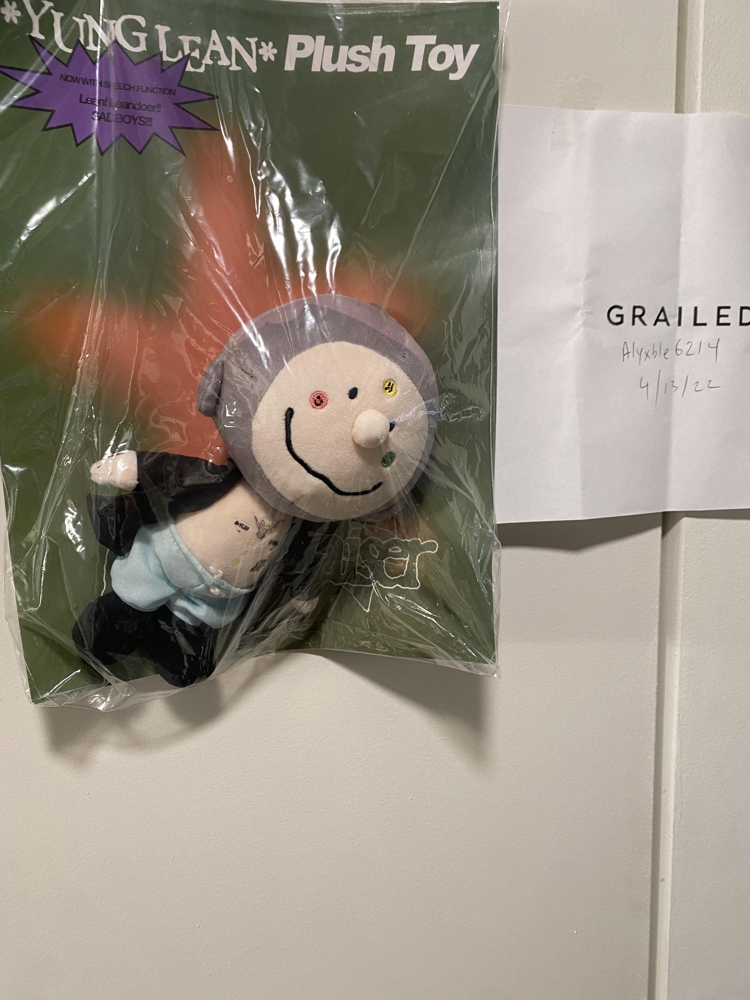 Sad Boys Sad Boys × Yung Lean Action Figure Hellraiser plush toy Size ONE SIZE - 2 Thumbnail