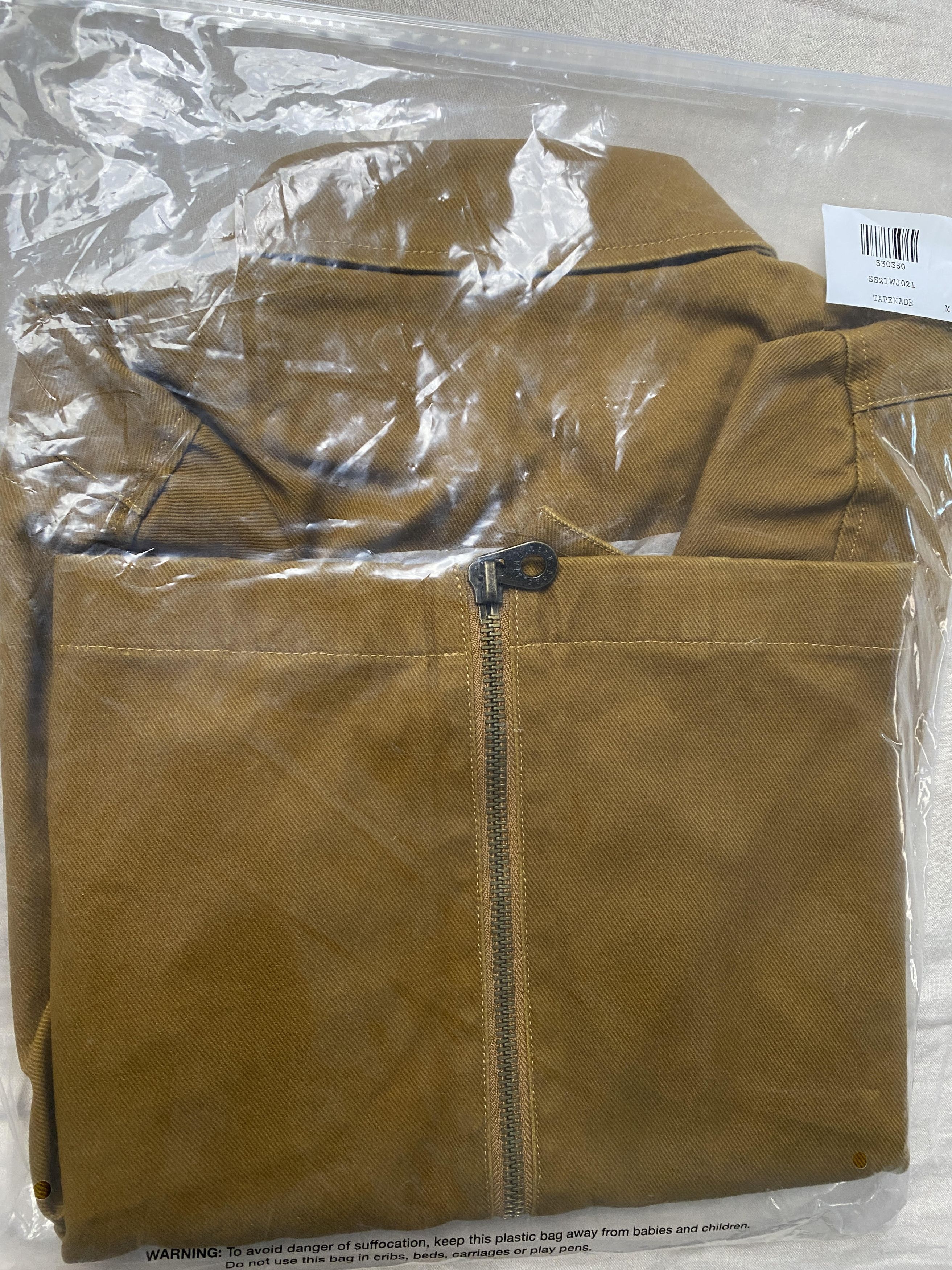 Aime Leon Dore × Porsche Design 911SC Mechanic Jacket size Medium Brown Size US M / EU 48-50 / 2 - 3 Thumbnail