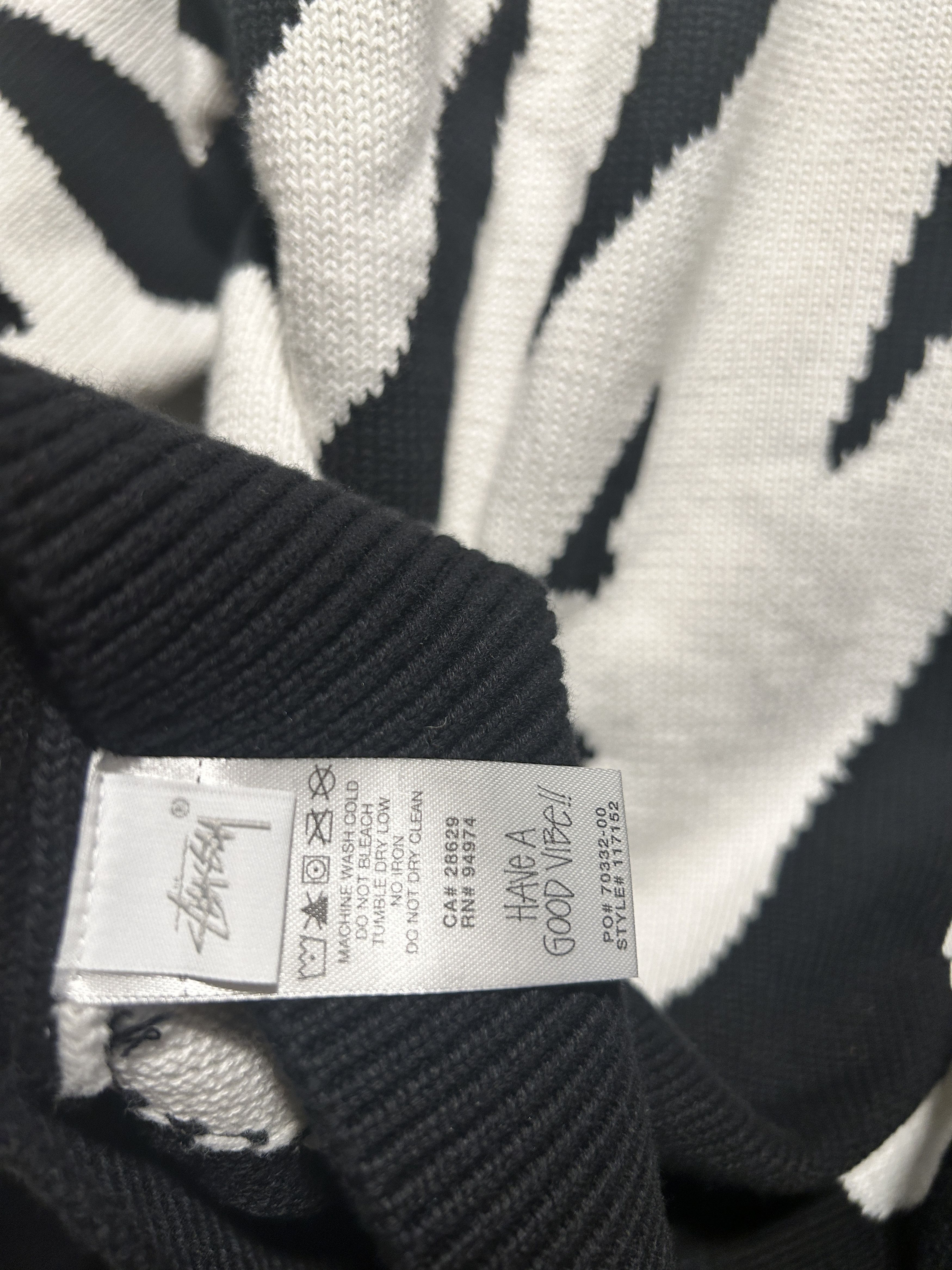 Stussy stussy stock sweater Size US M / EU 48-50 / 2 - 10 Thumbnail