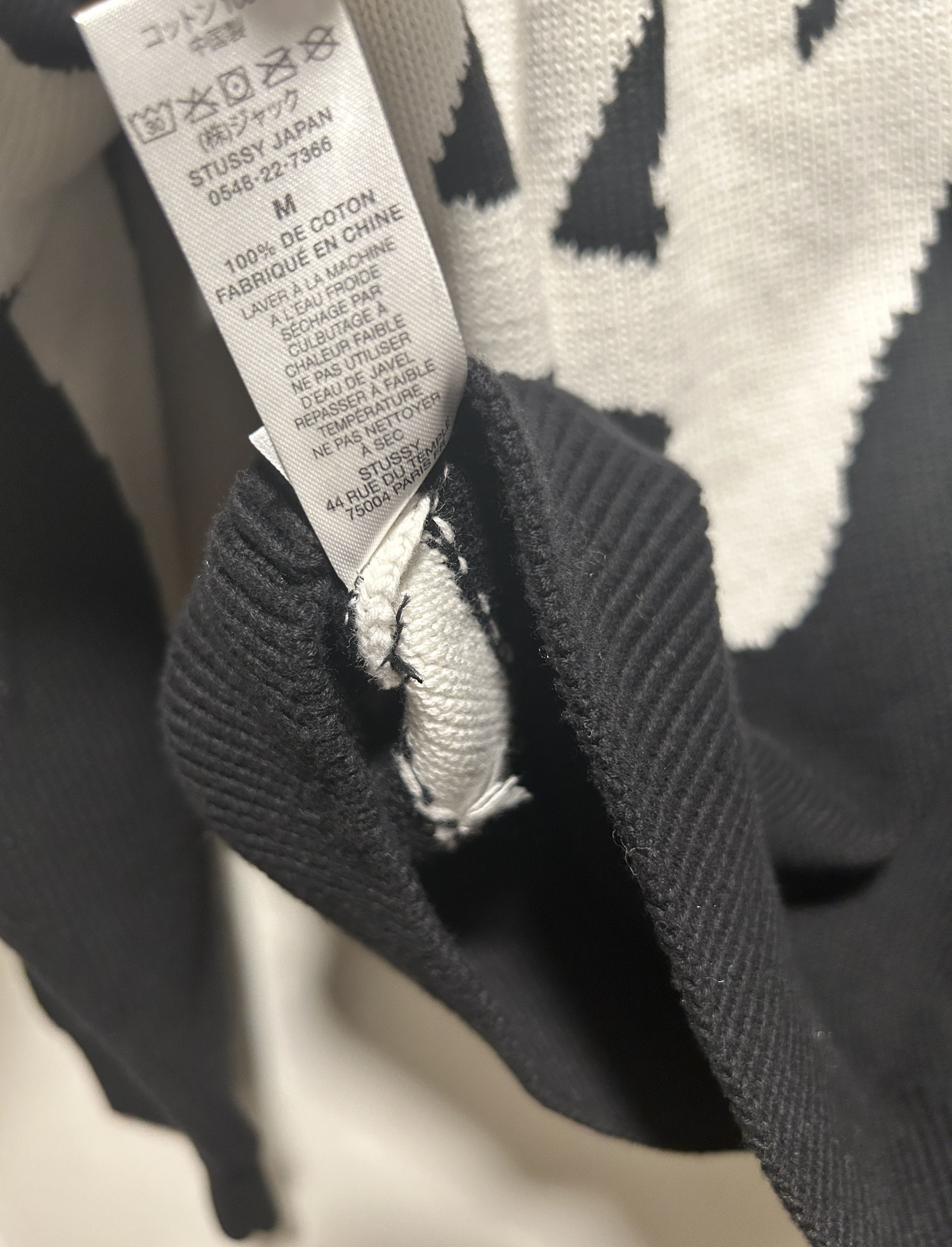 Stussy stussy stock sweater Size US M / EU 48-50 / 2 - 11 Thumbnail