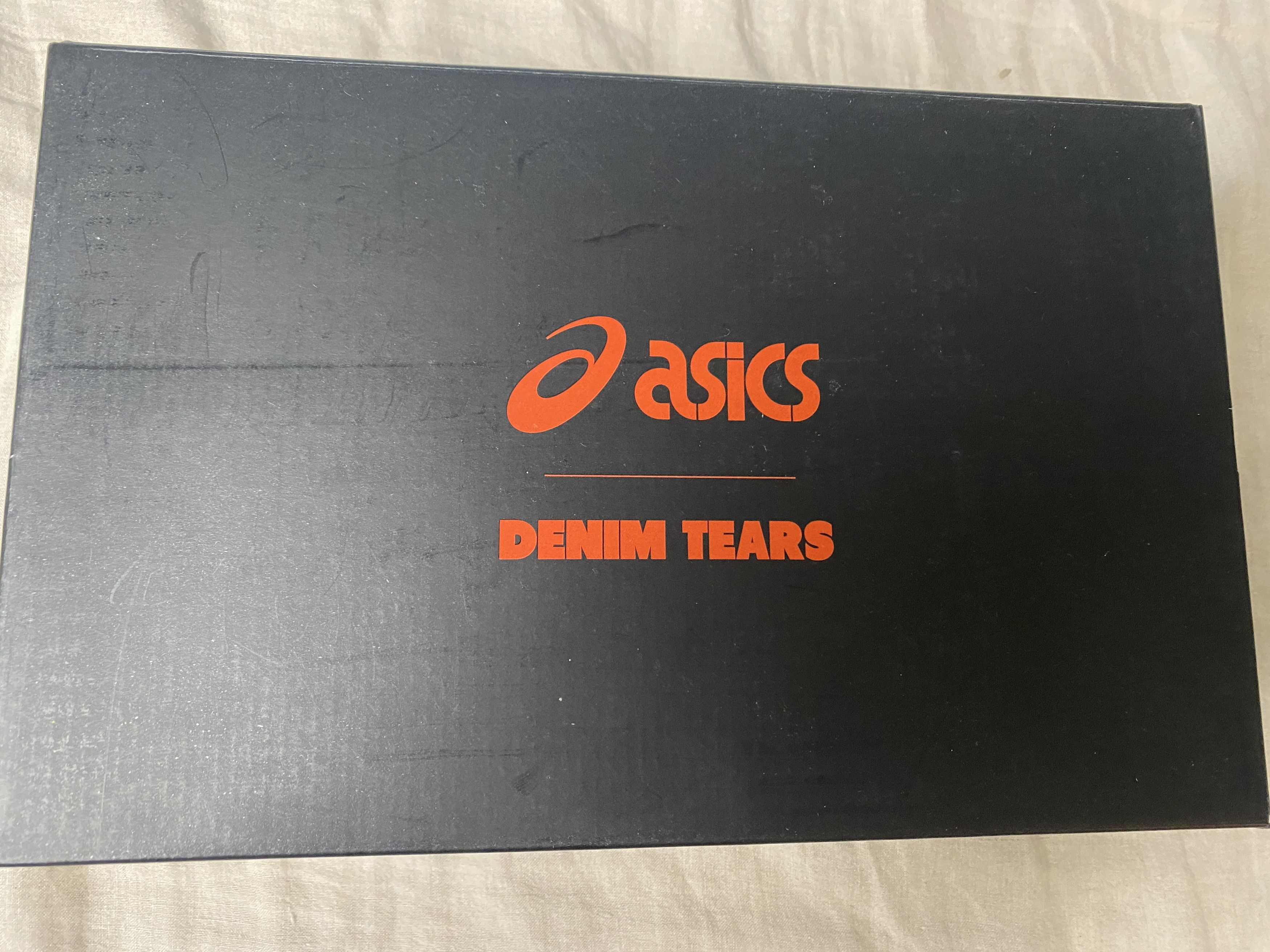 Asics × DENIM TEARS Red Clay Asics Cream Denim Tears x Basics Gel-mc plus Size US 9 / EU 42 - 8 Thumbnail